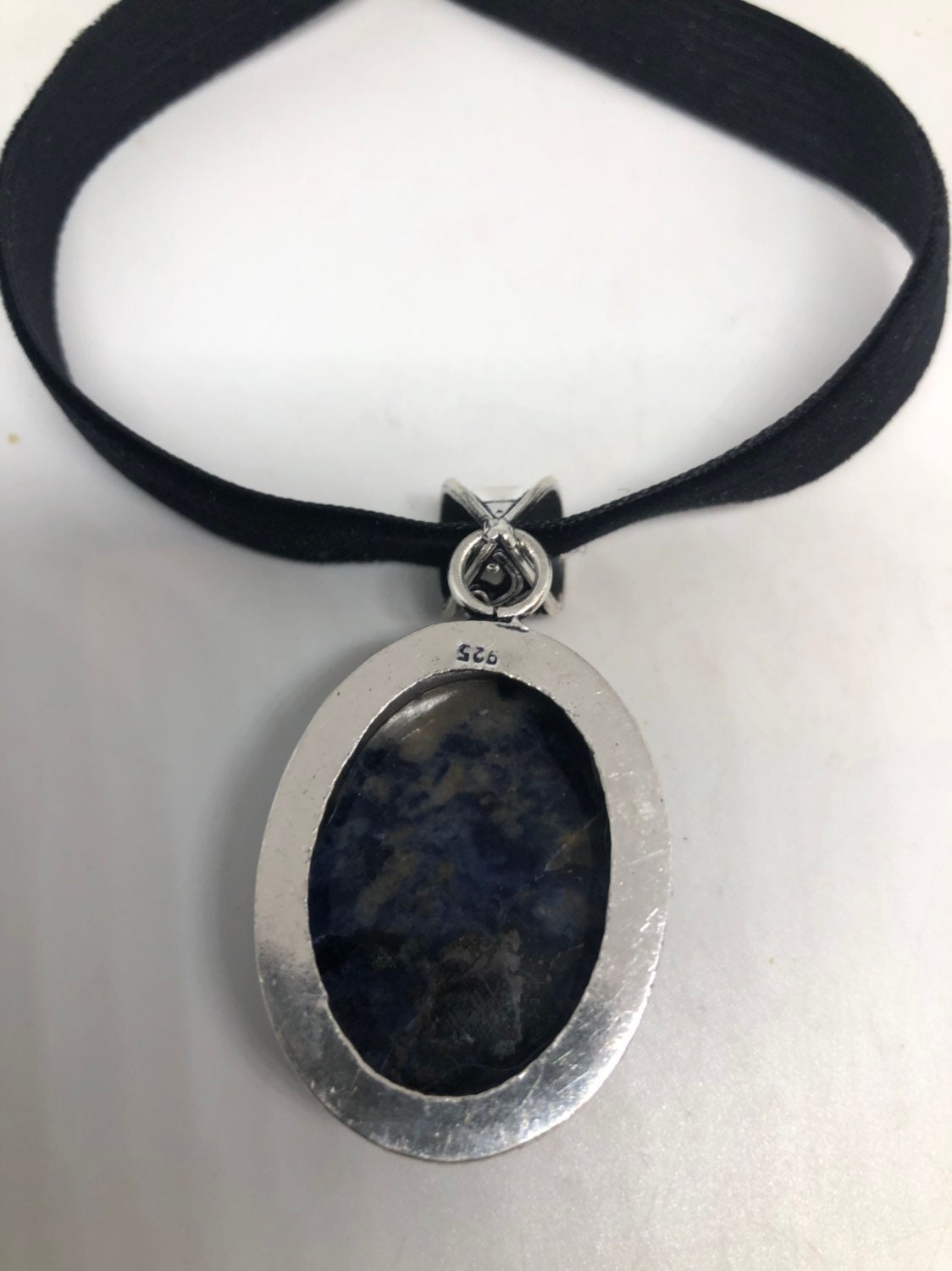 Vintage Hand Made Tibetan Lapis Necklace.