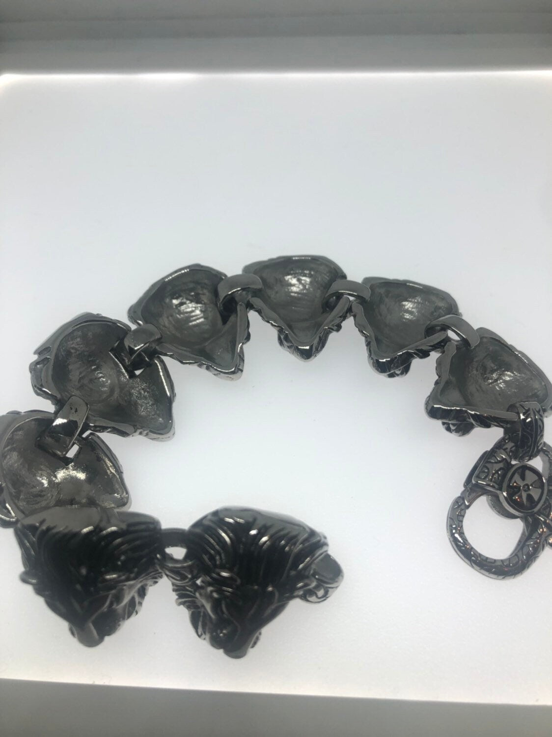 Vintage Style Unisex Mens Stainless Steel Gothic lion leo Bracelet
