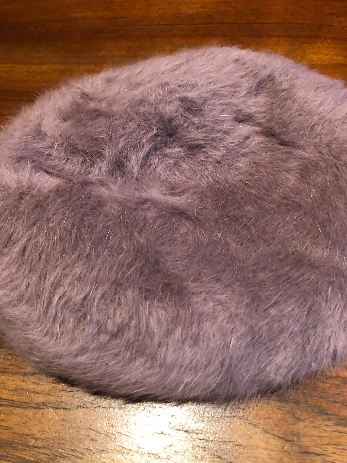 Vintage Wool angora 10 in Beret Hat