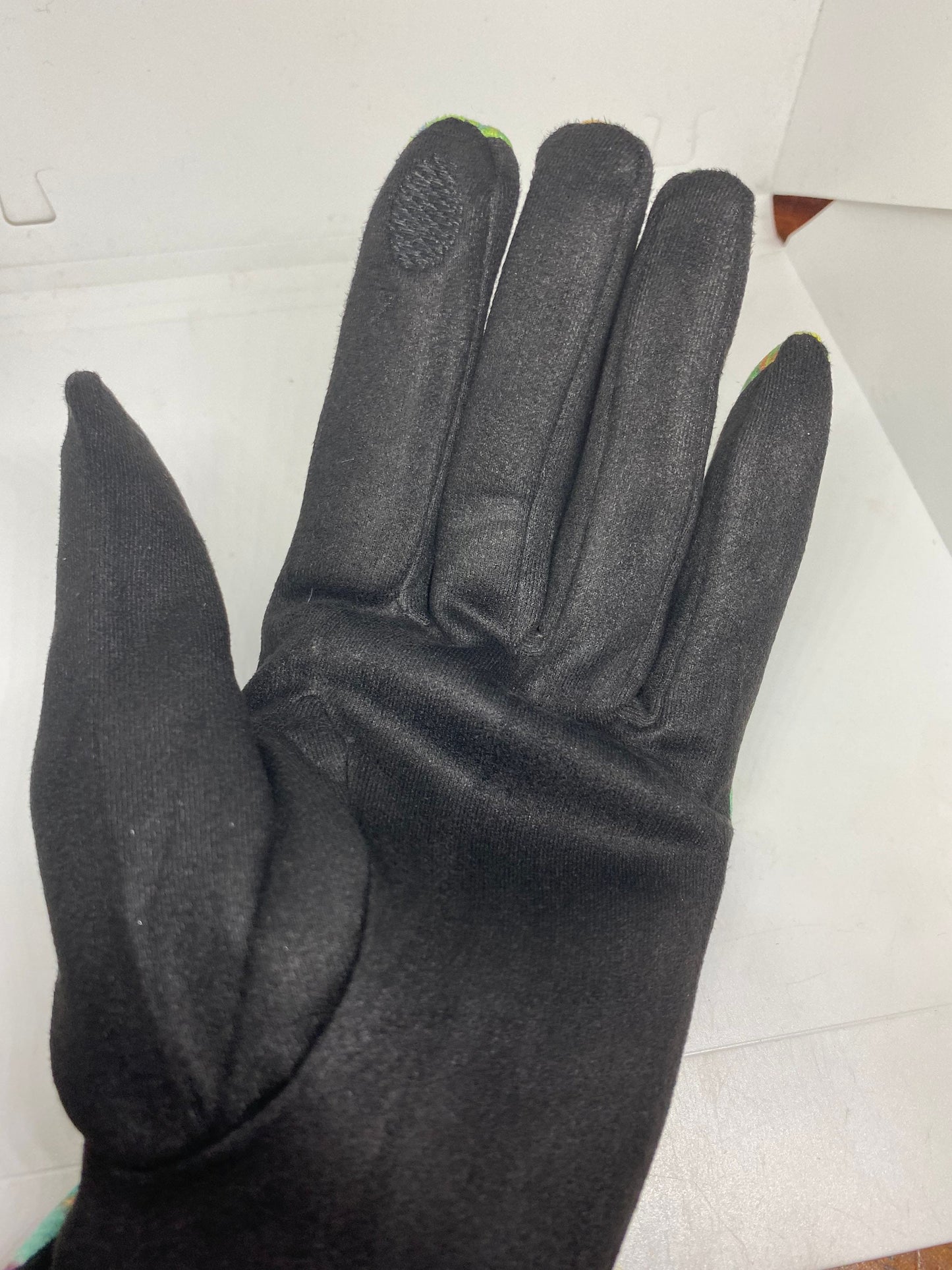 Vintage Style Impressionist Ultraseude Fleece Gloves