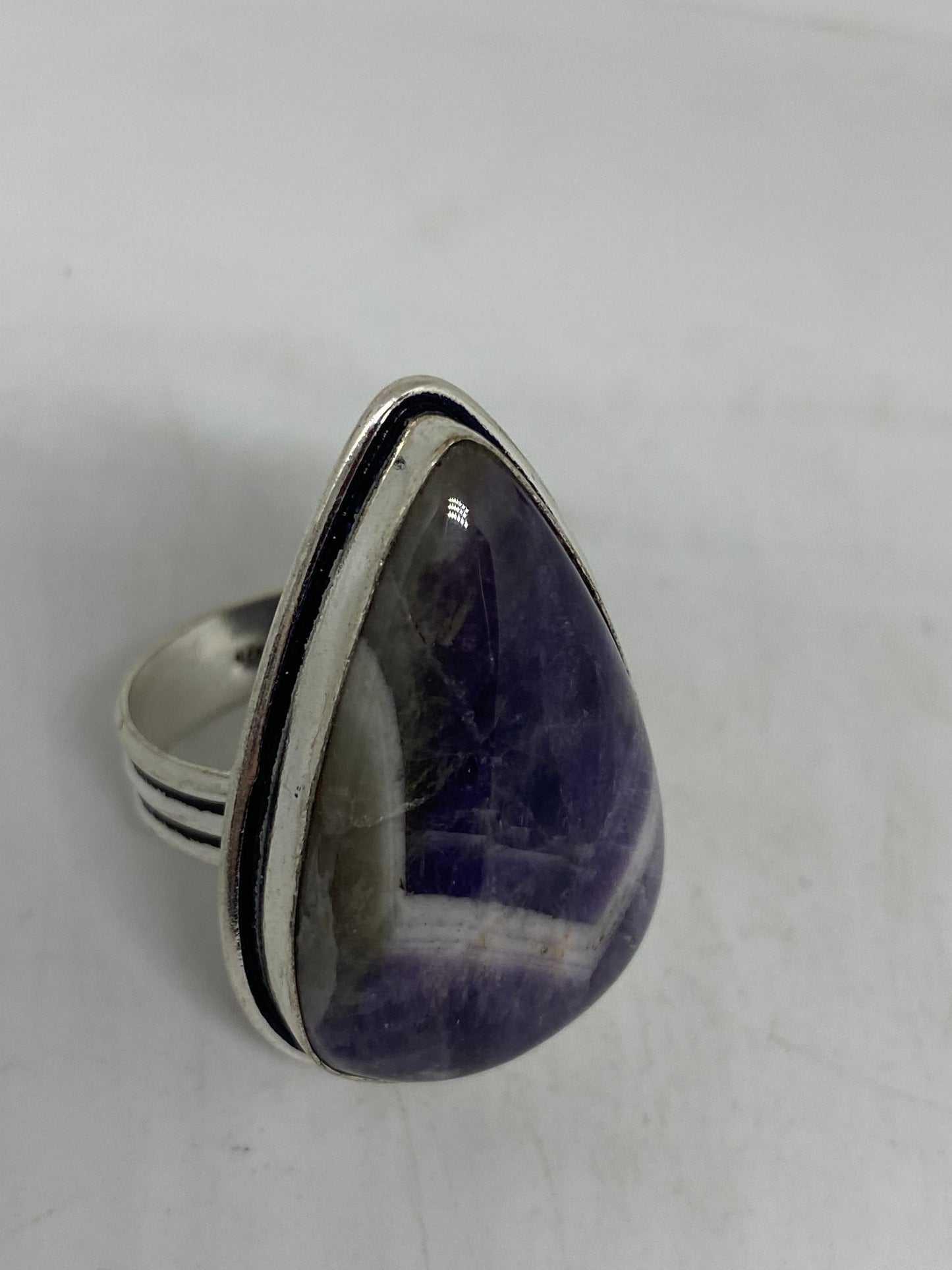 Vintage Genuine Amethyst Ring Size 9