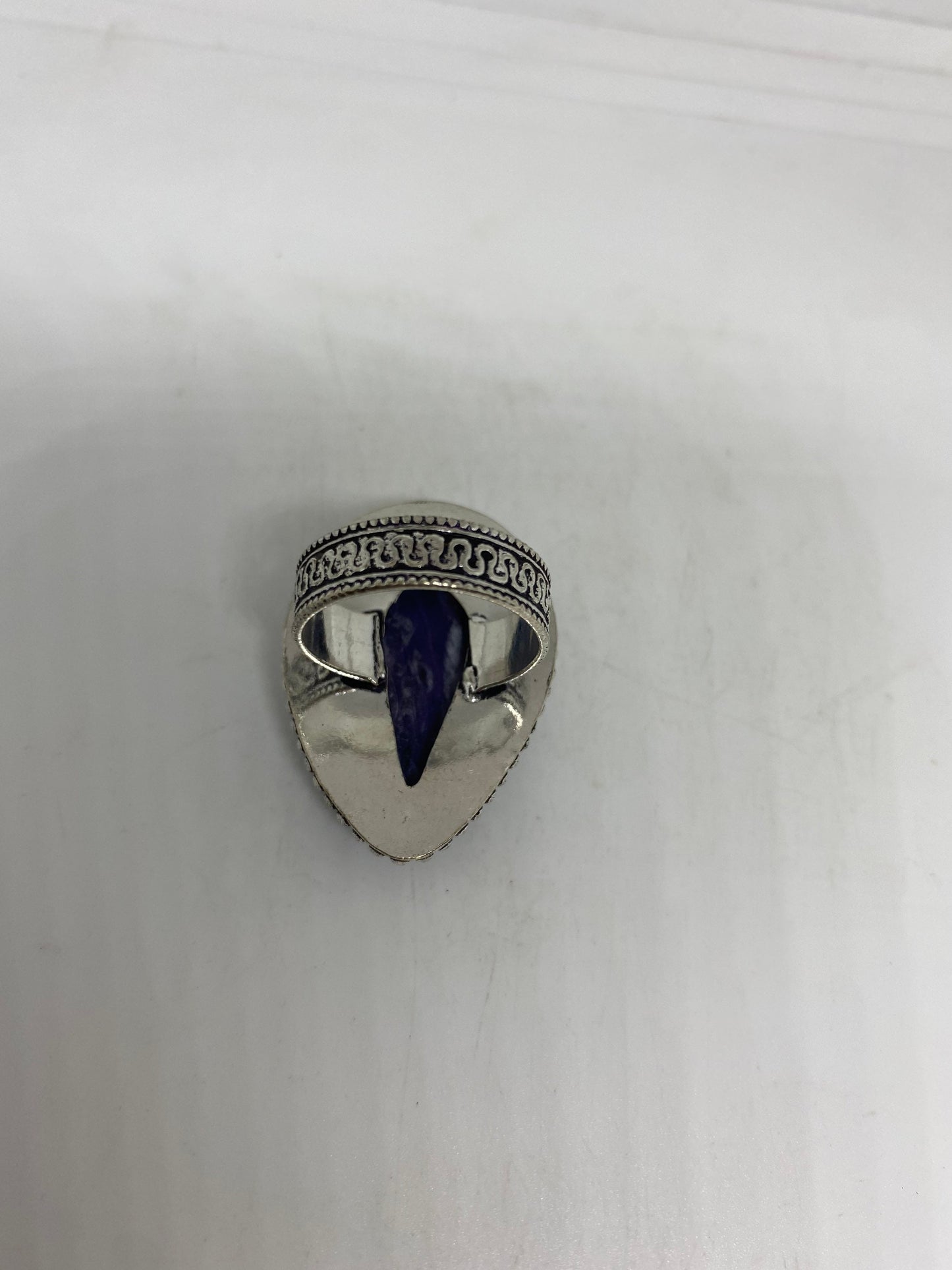 Vintage Purple Genuine Soujalite Ring