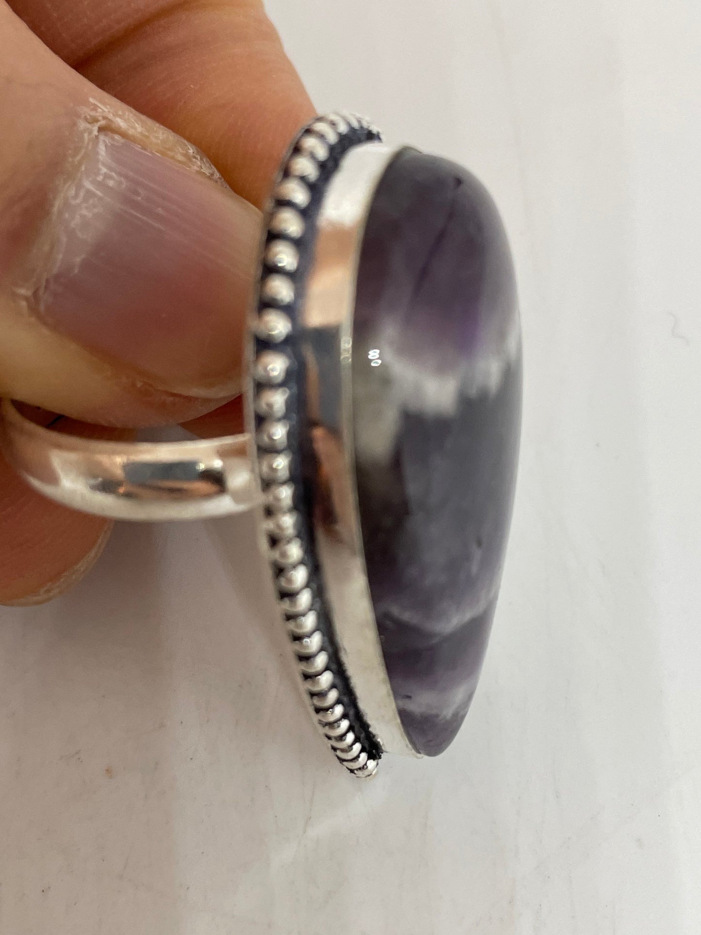 Vintage Purple Genuine Amethyst Ring