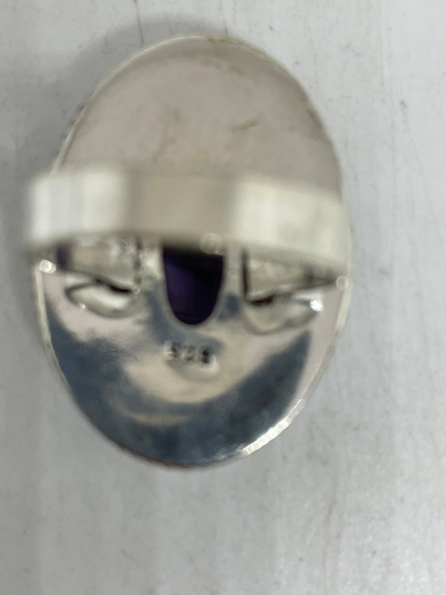 Vintage Purple Genuine Amethyst Ring