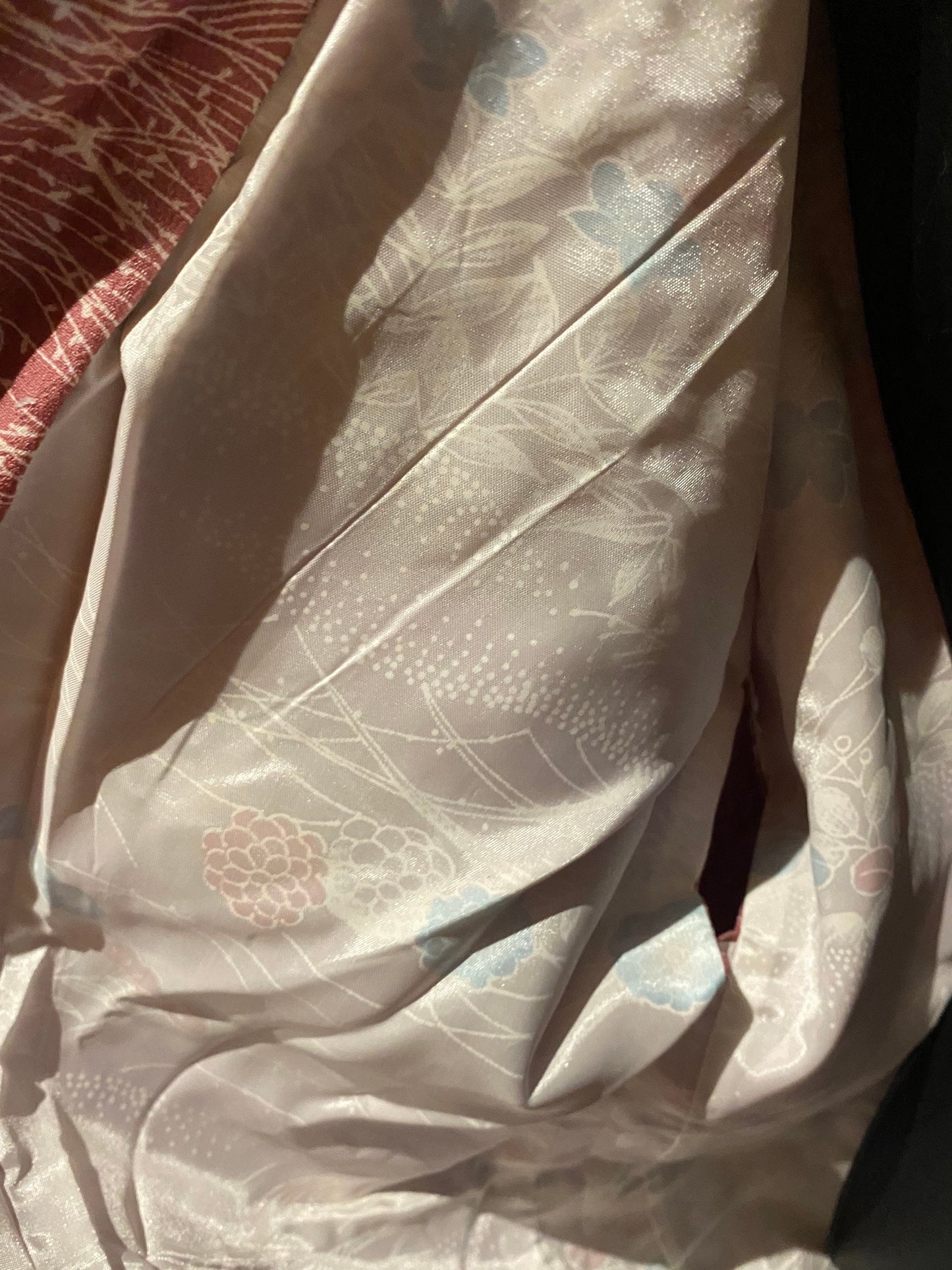 Vintage silk Japanese Kyoto Haori hapi short Kimono jacket