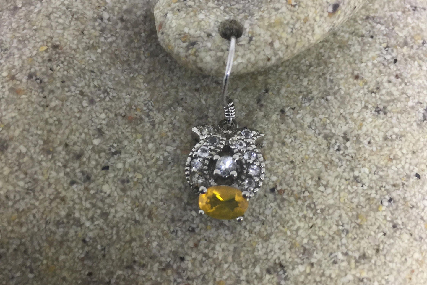 Vintage Genuine Orange Fire Opal 925 Sterling Silver Dangle Earrings