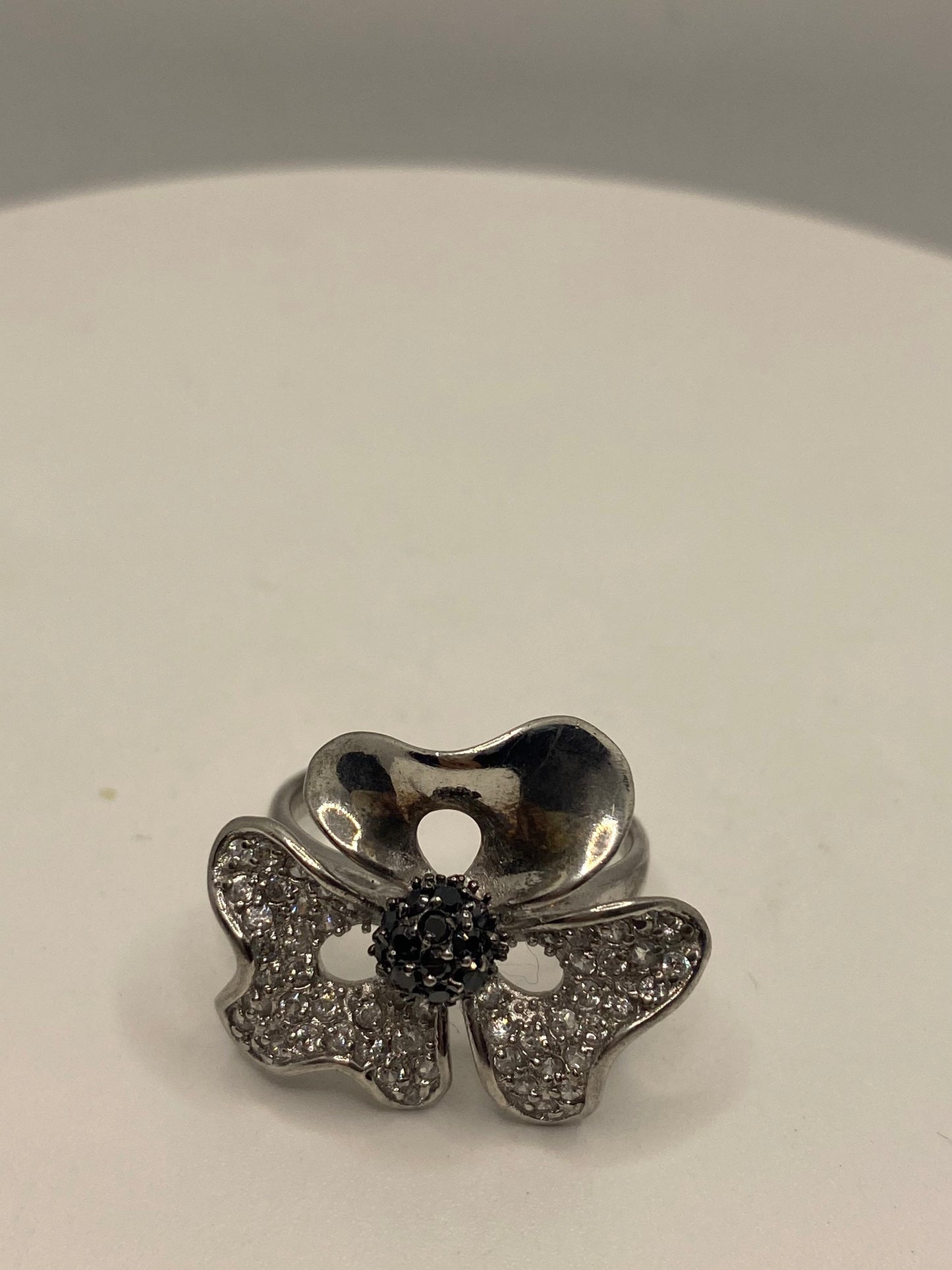 Vintage Rose 925 Sterling Silver Ring