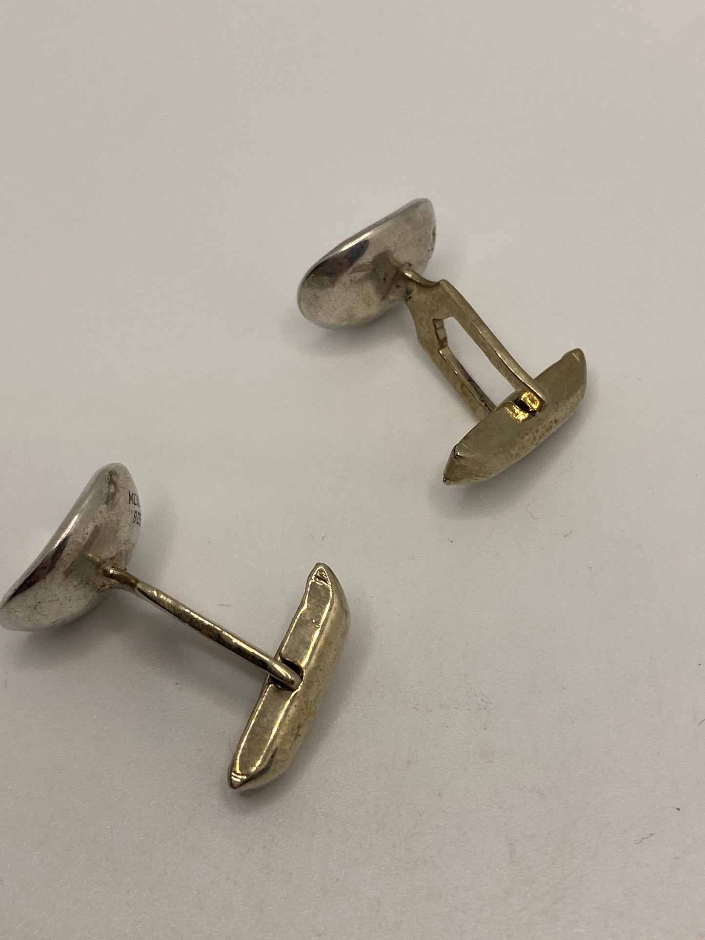Vintage Cuff Links 925 Sterling Silver
