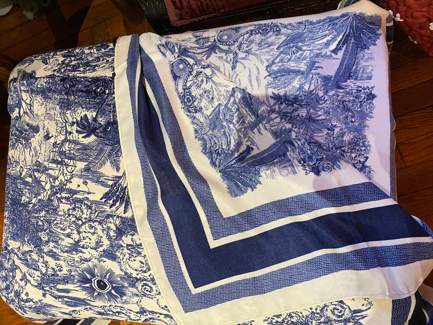 Vintage Paisley Brocade Pashmina Scarf Wrap Shawl