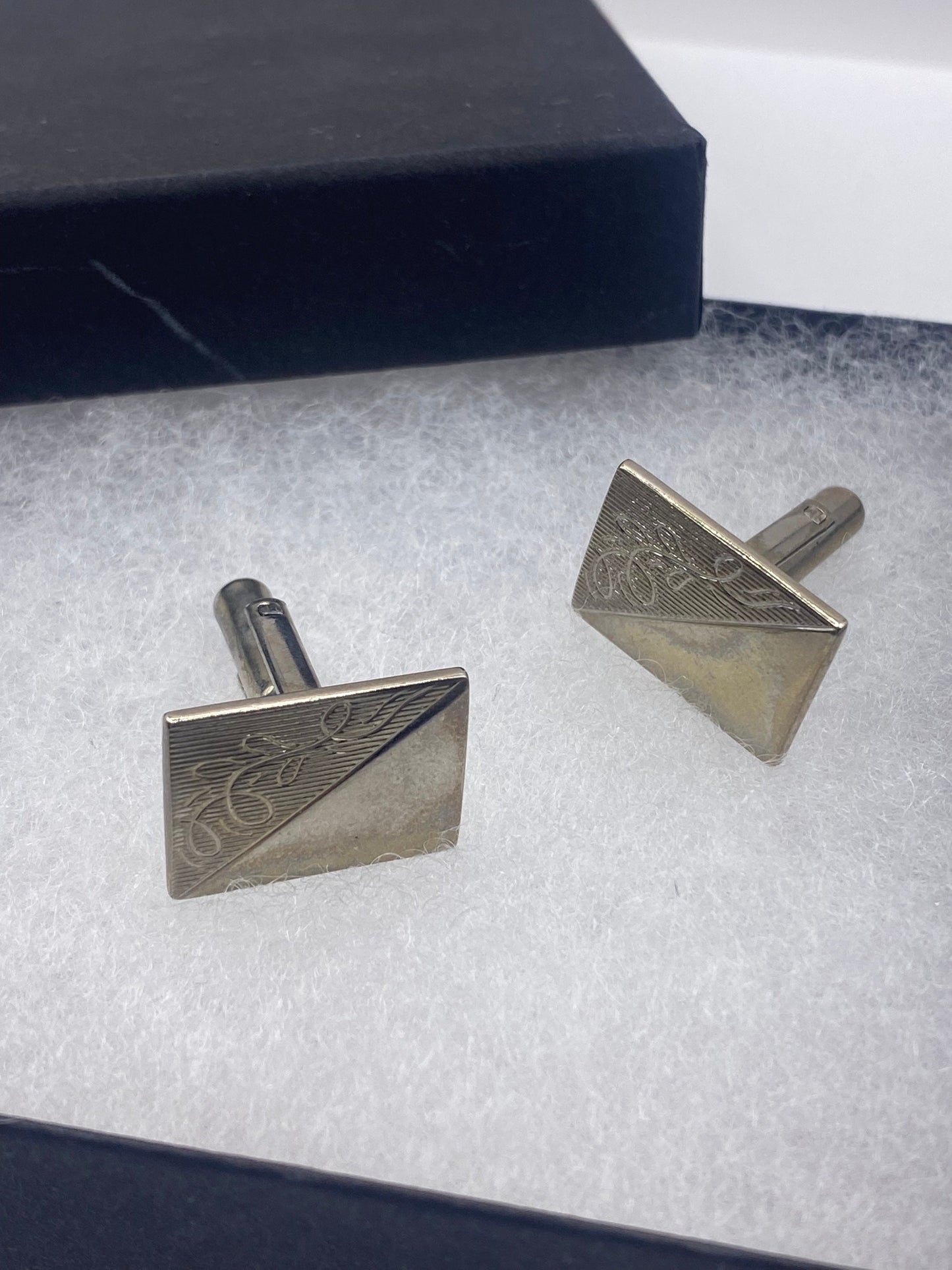 Vintage Golden Cuff Links