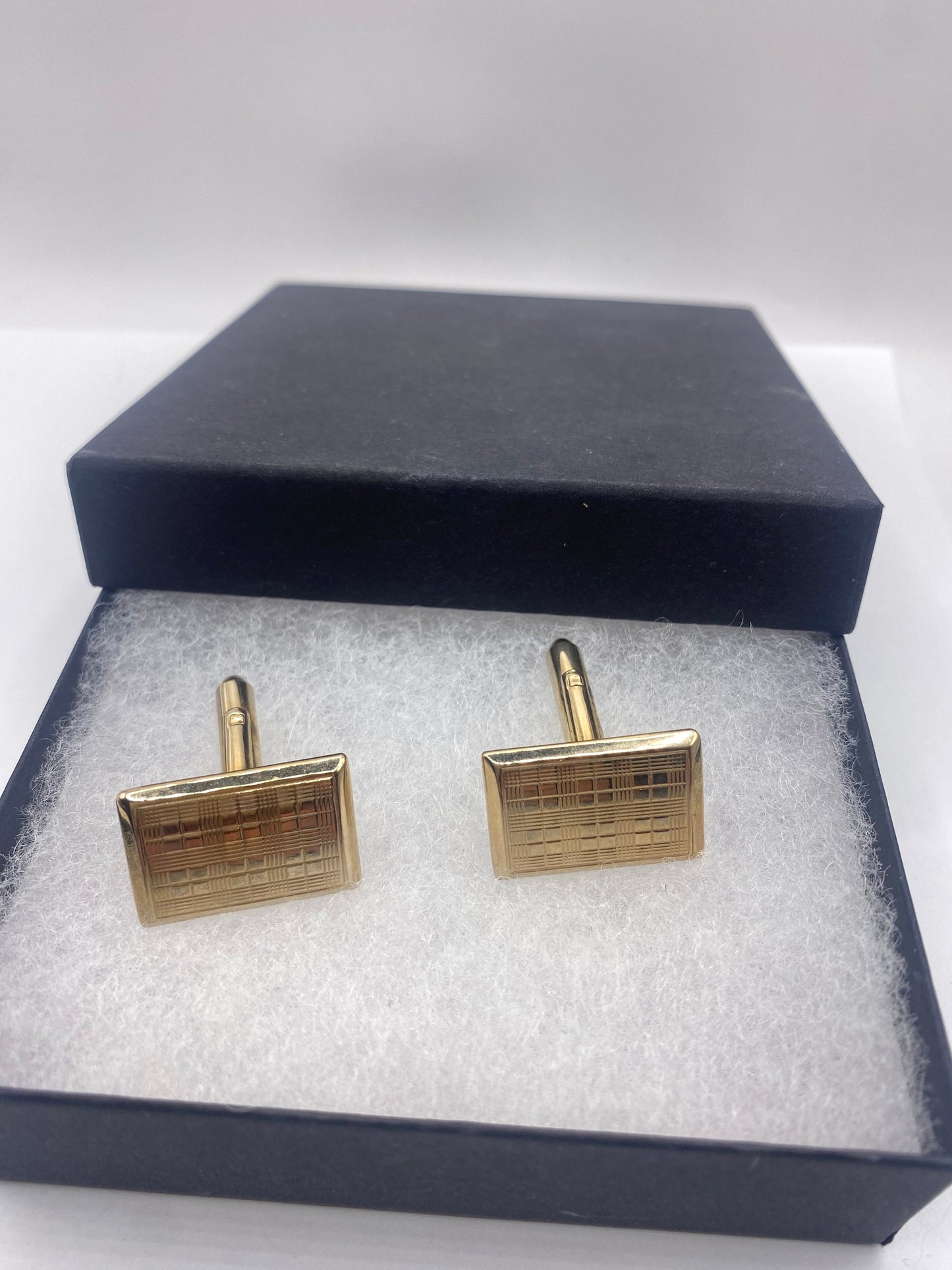 Vintage Golden Cuff Links