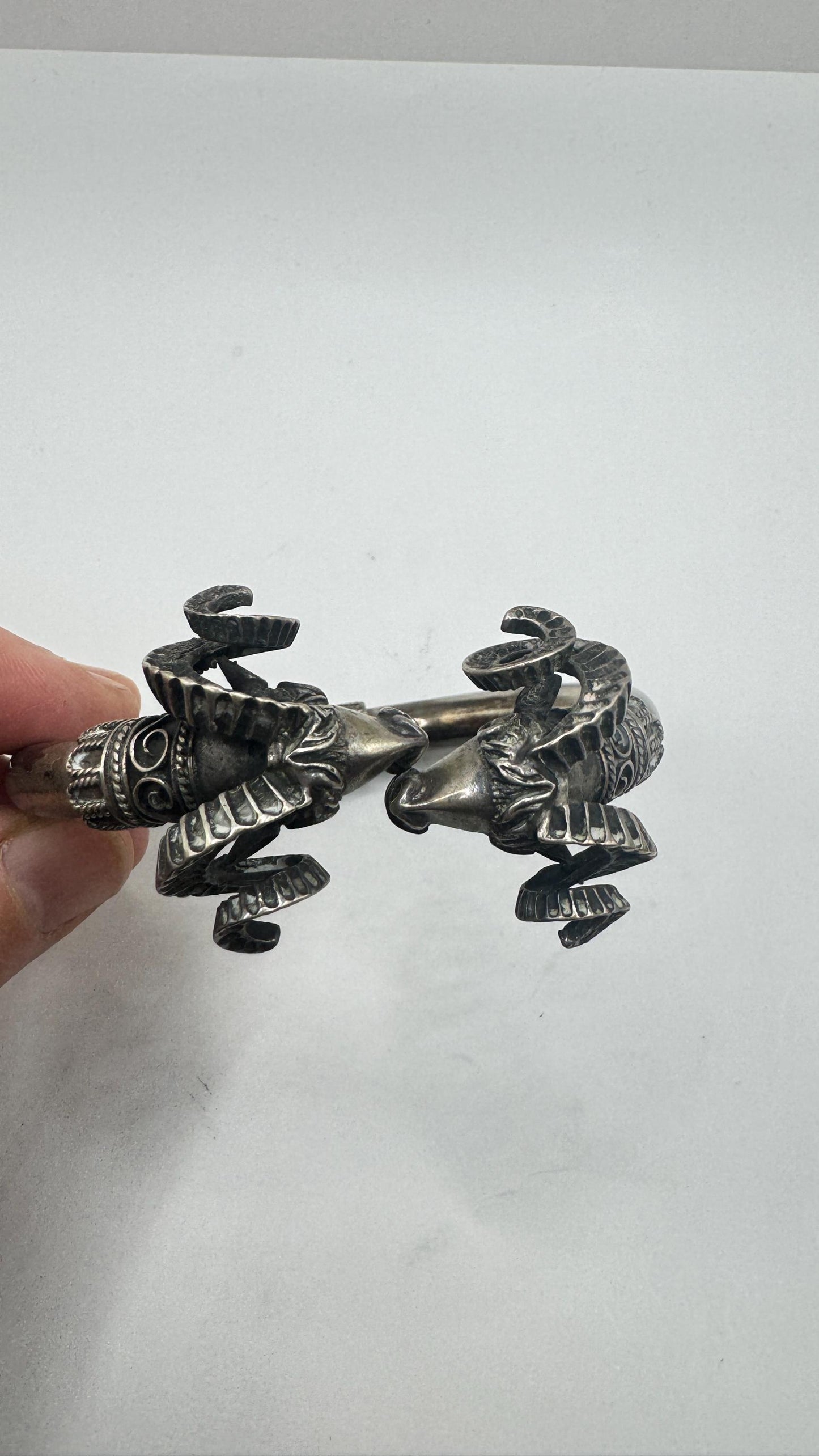Vintage Butterfly 925 Sterling Silver Cuff Bangle Bracelet