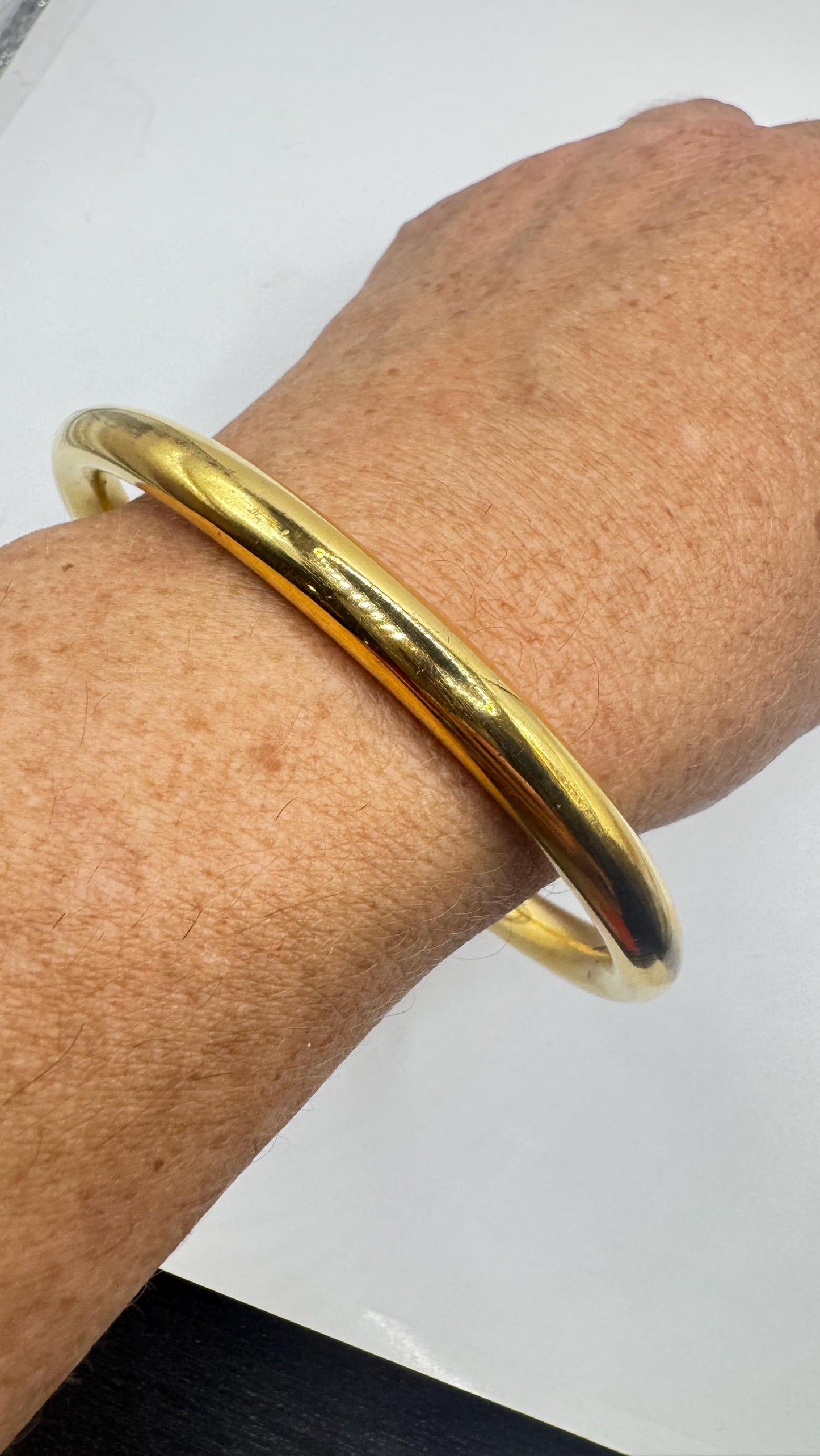 Vintage Bangle Bracelet Gold filled