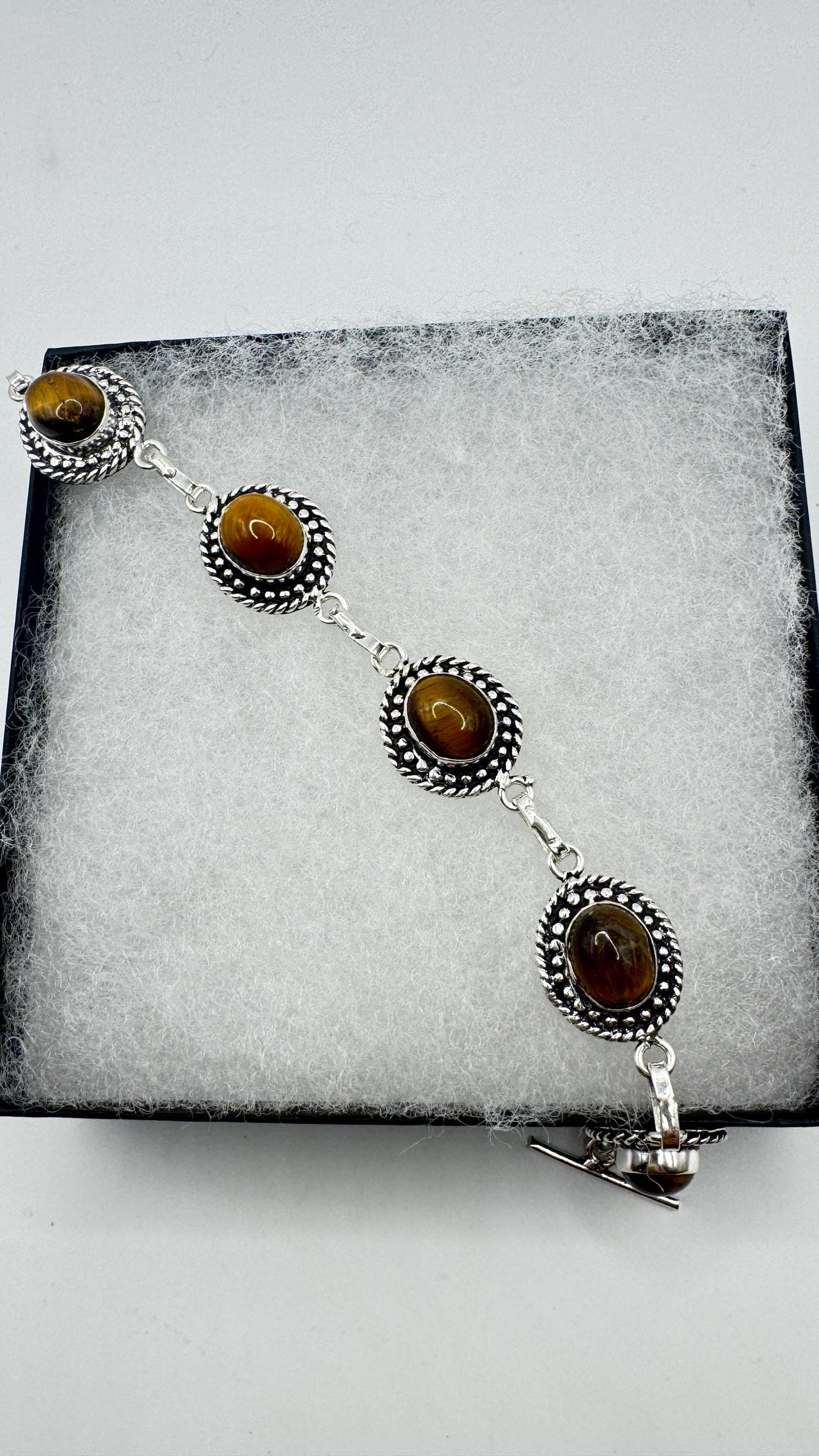 Vintage tigers eye Bracelet