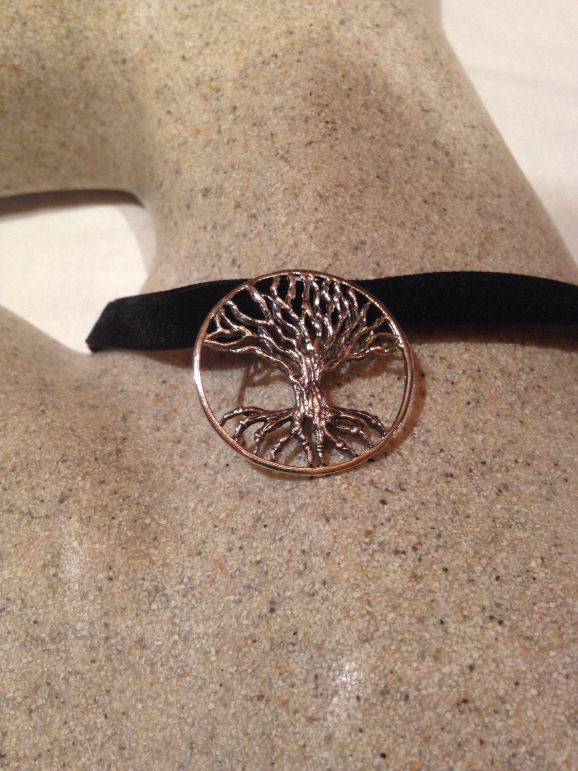 Ancient Entwined Tree of Life Dangle Pendant
