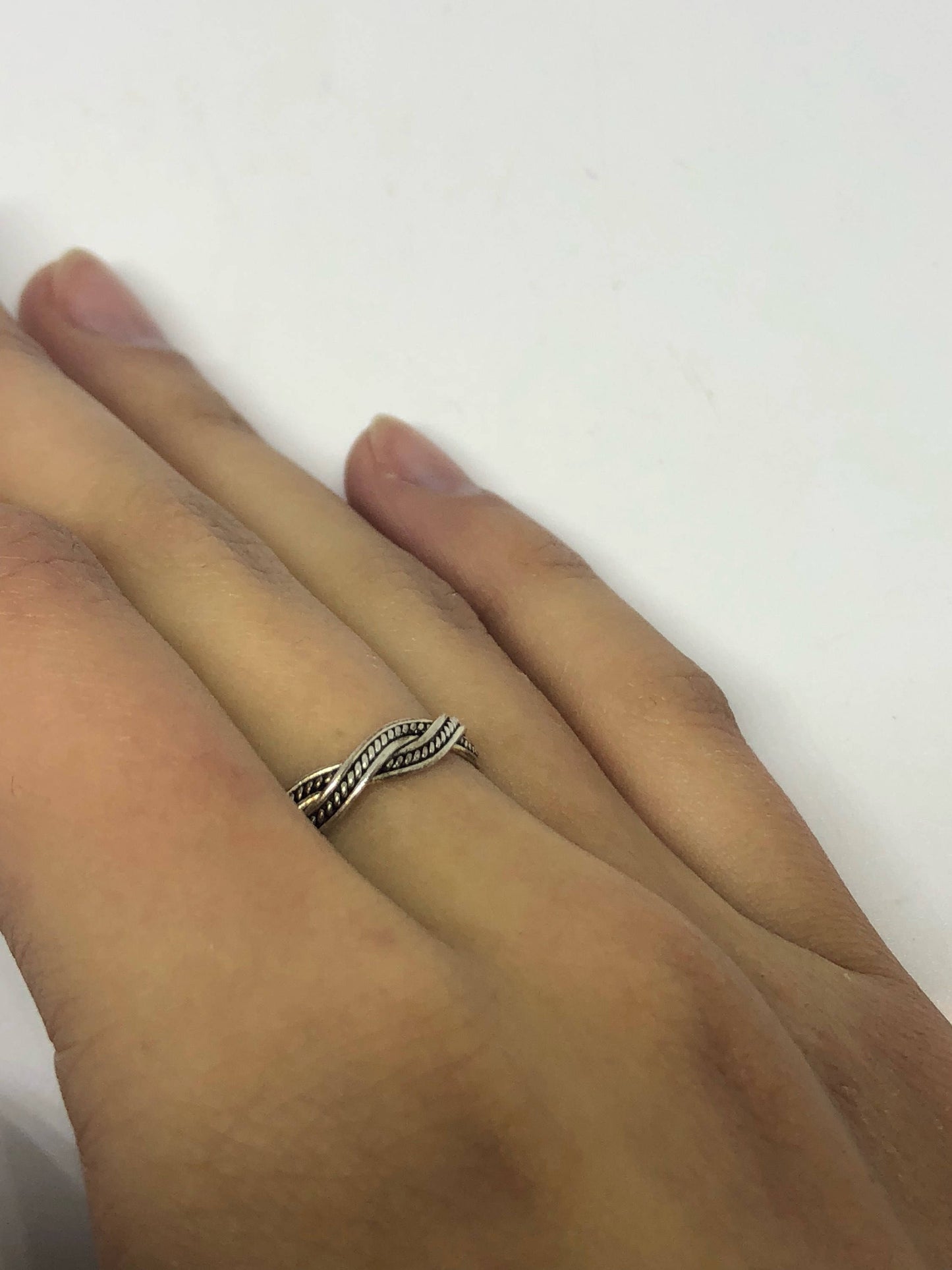 Brooklyn Line Micro 925 Sterling Silver Band Ring