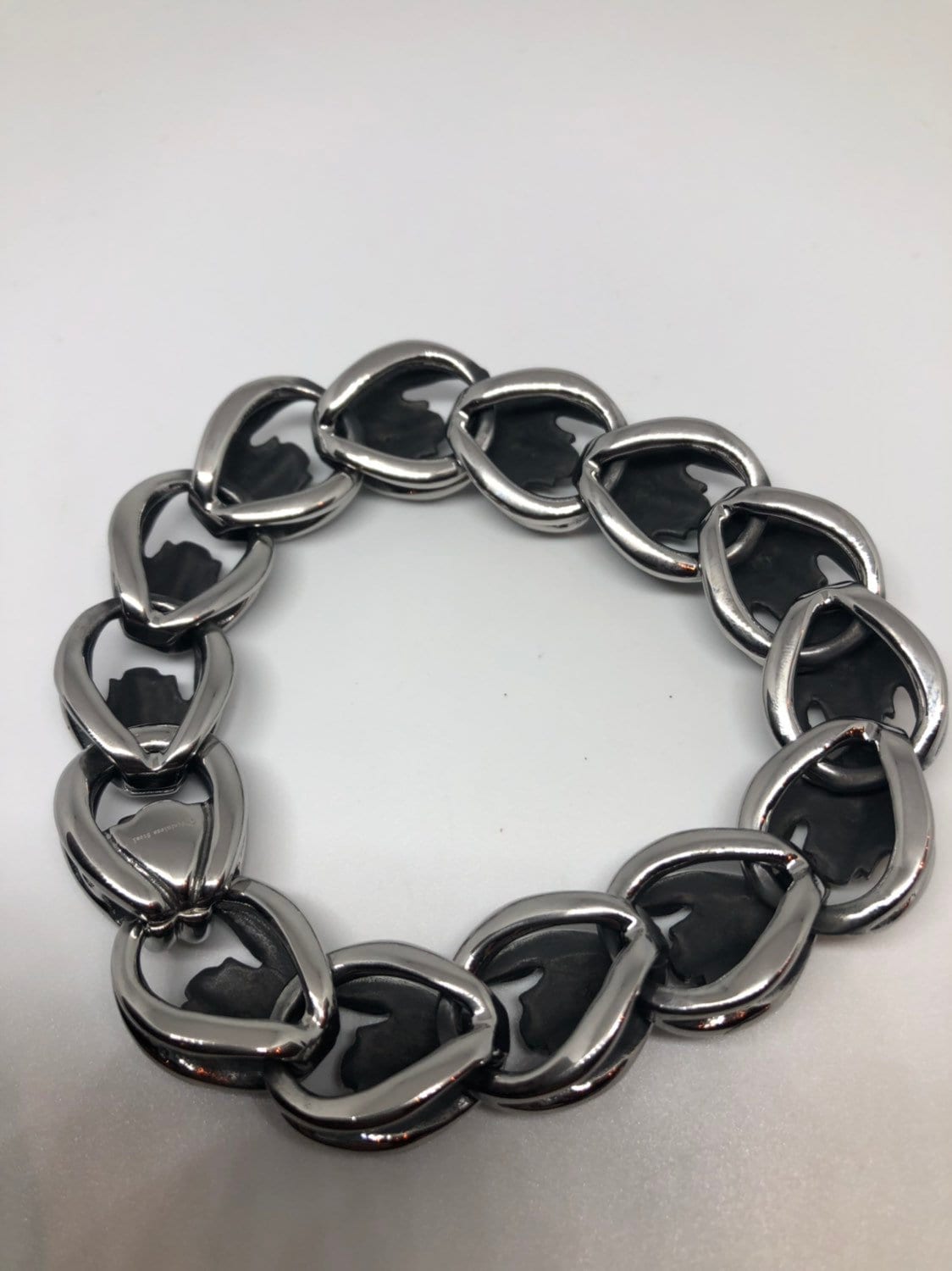 Vintage Style Unisex Mens Stainless Steel Buddha Bracelet