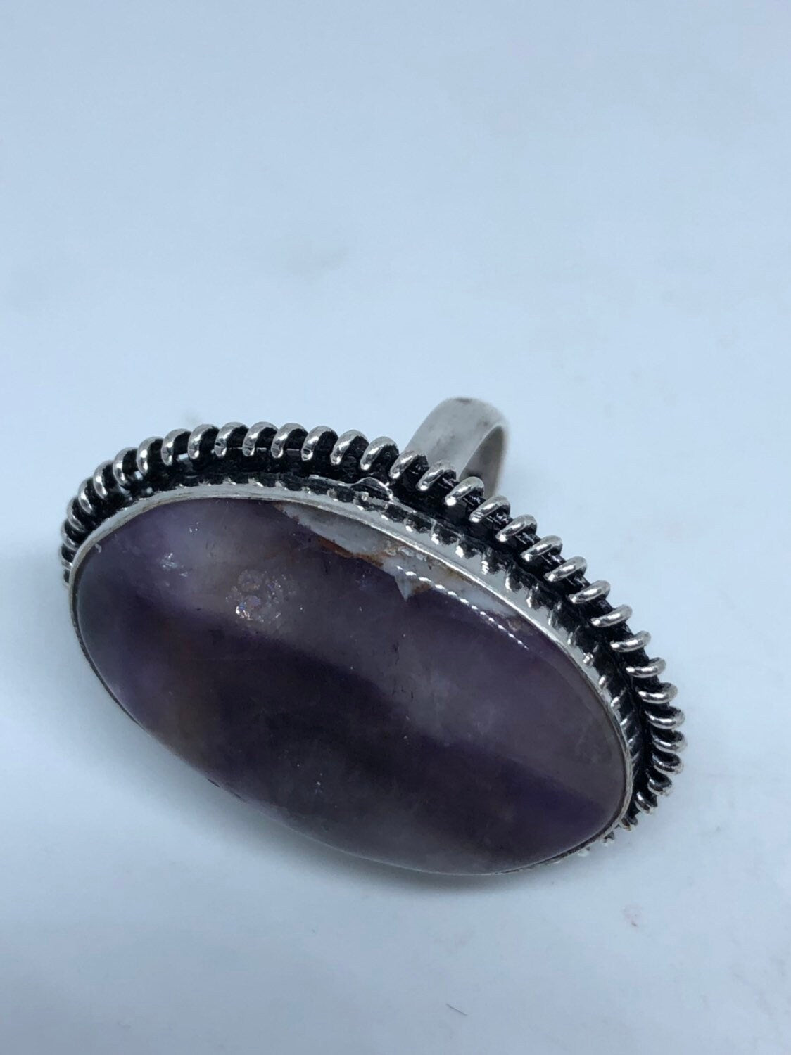 Vintage Purple Genuine Amethyst Ring