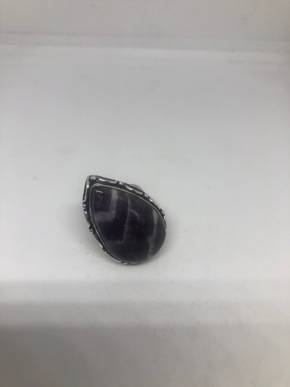 Vintage Purple Genuine Amethyst Ring