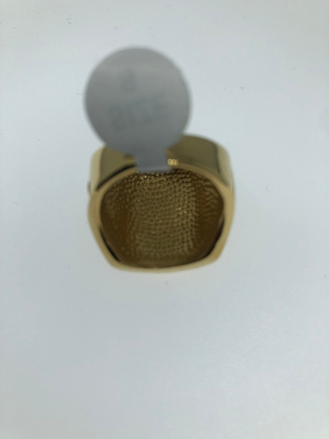 Vintage Gothic Golden Stainless Steel Free Mason G Mens Ring