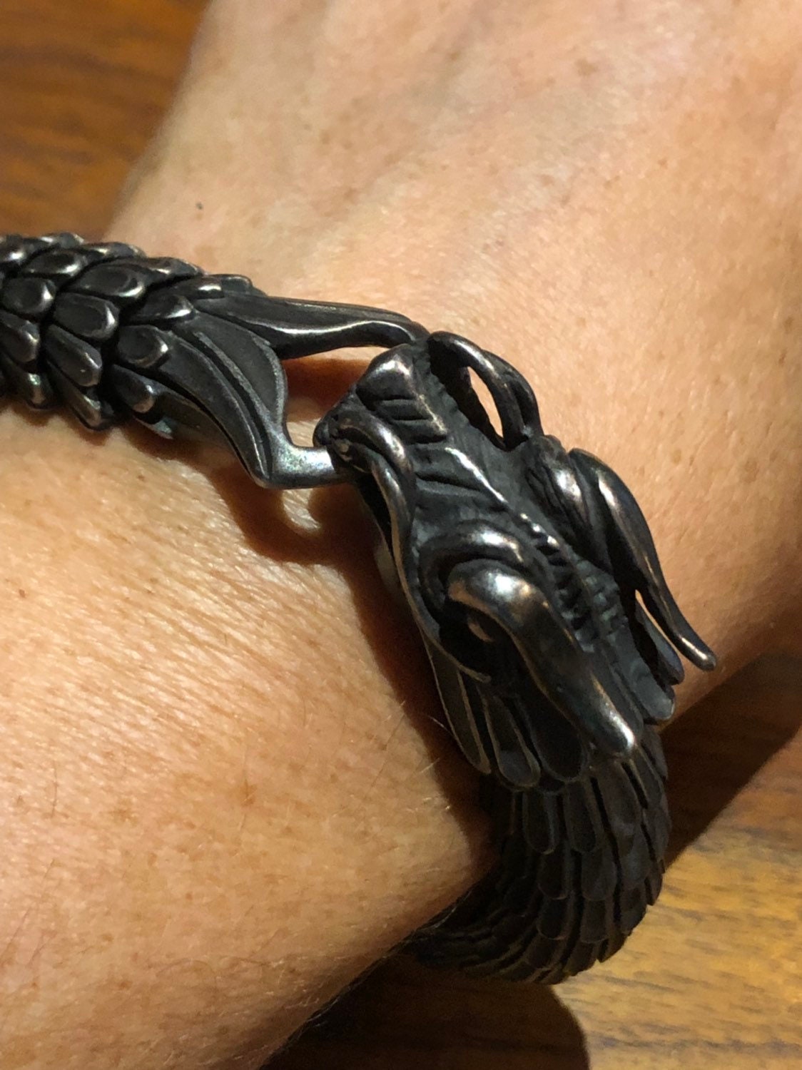 Vintage Style Unisex Mens Gothic dragon Bracelet
