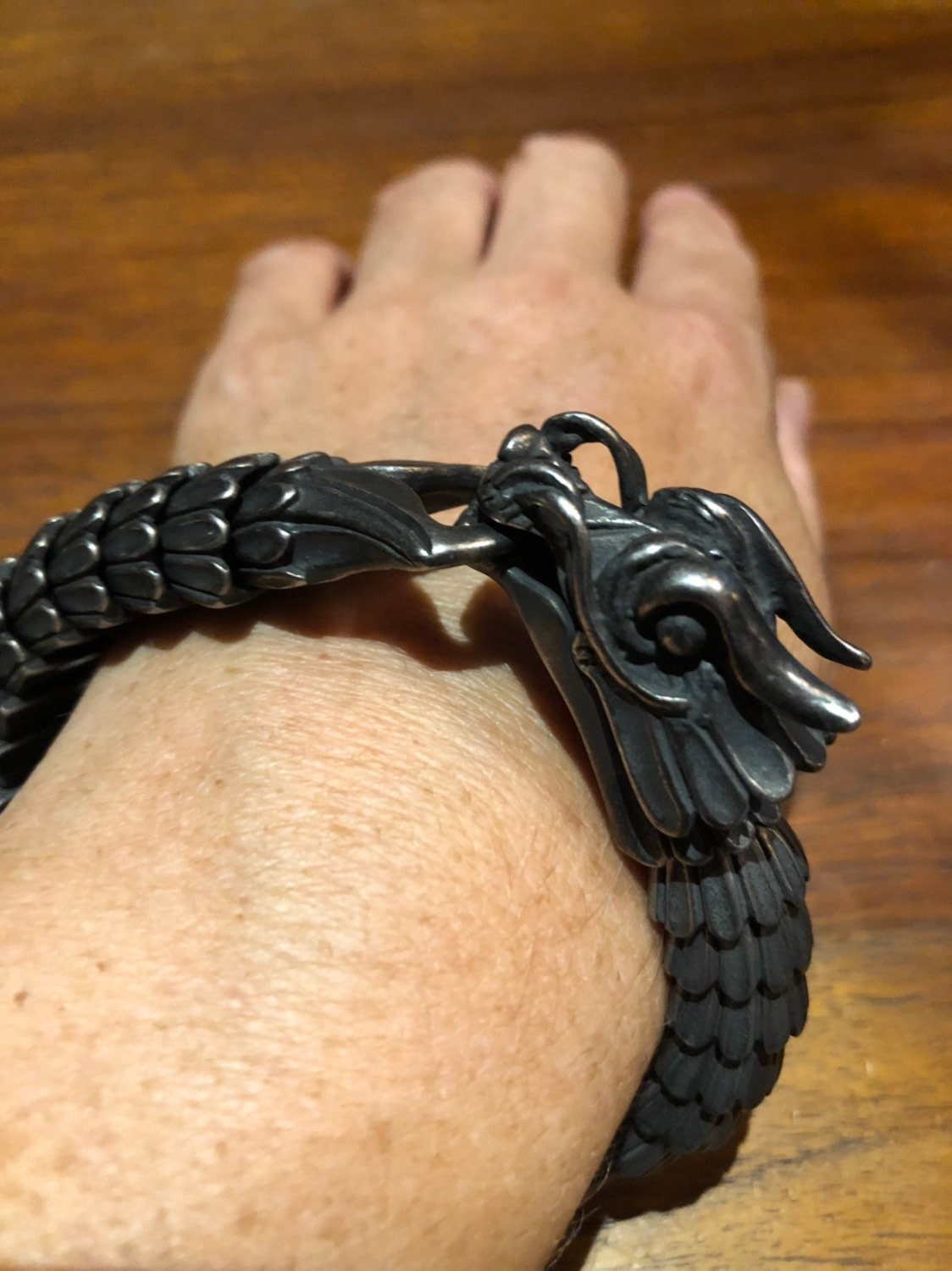 Vintage Style Unisex Mens Gothic dragon Bracelet