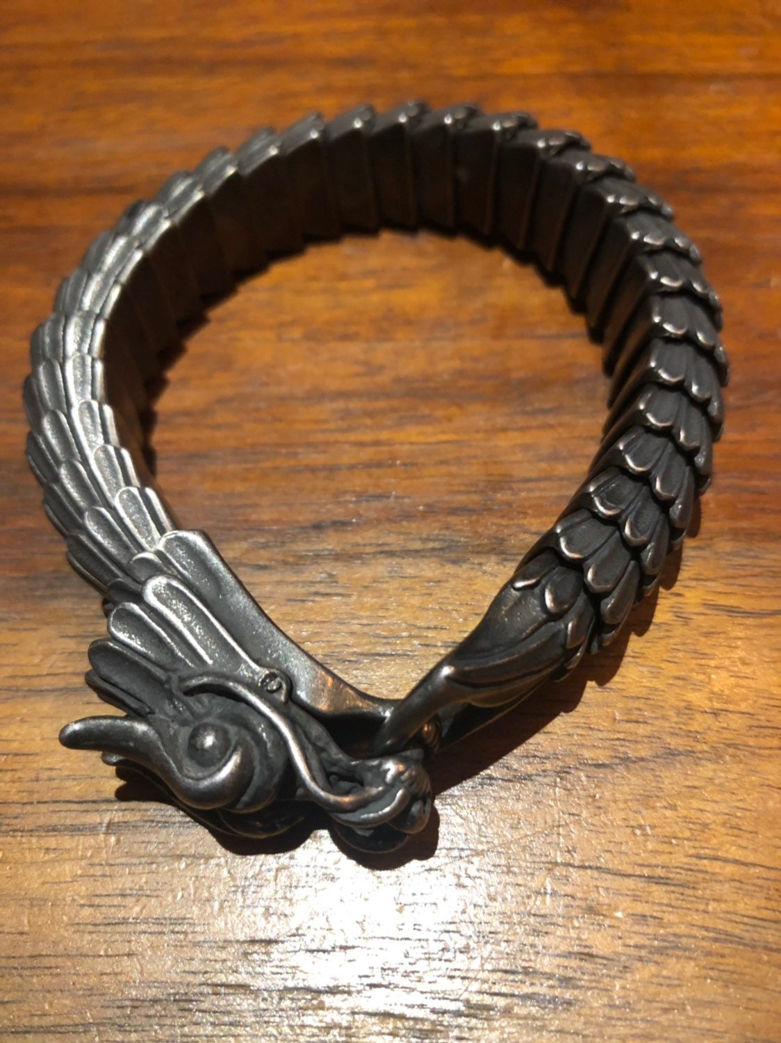 Vintage Style Unisex Mens Gothic dragon Bracelet