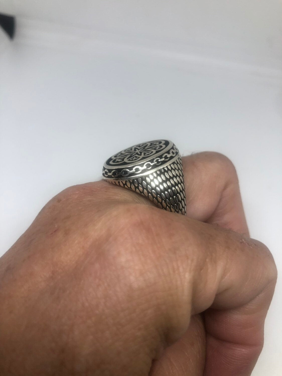 Vintage Celtic 925 Sterling Silver Ring