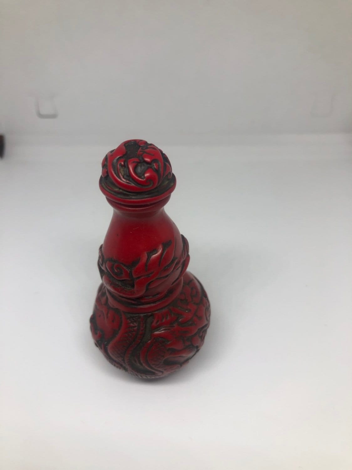 Vintage Dragon Bottle Snuff Parfume Flask