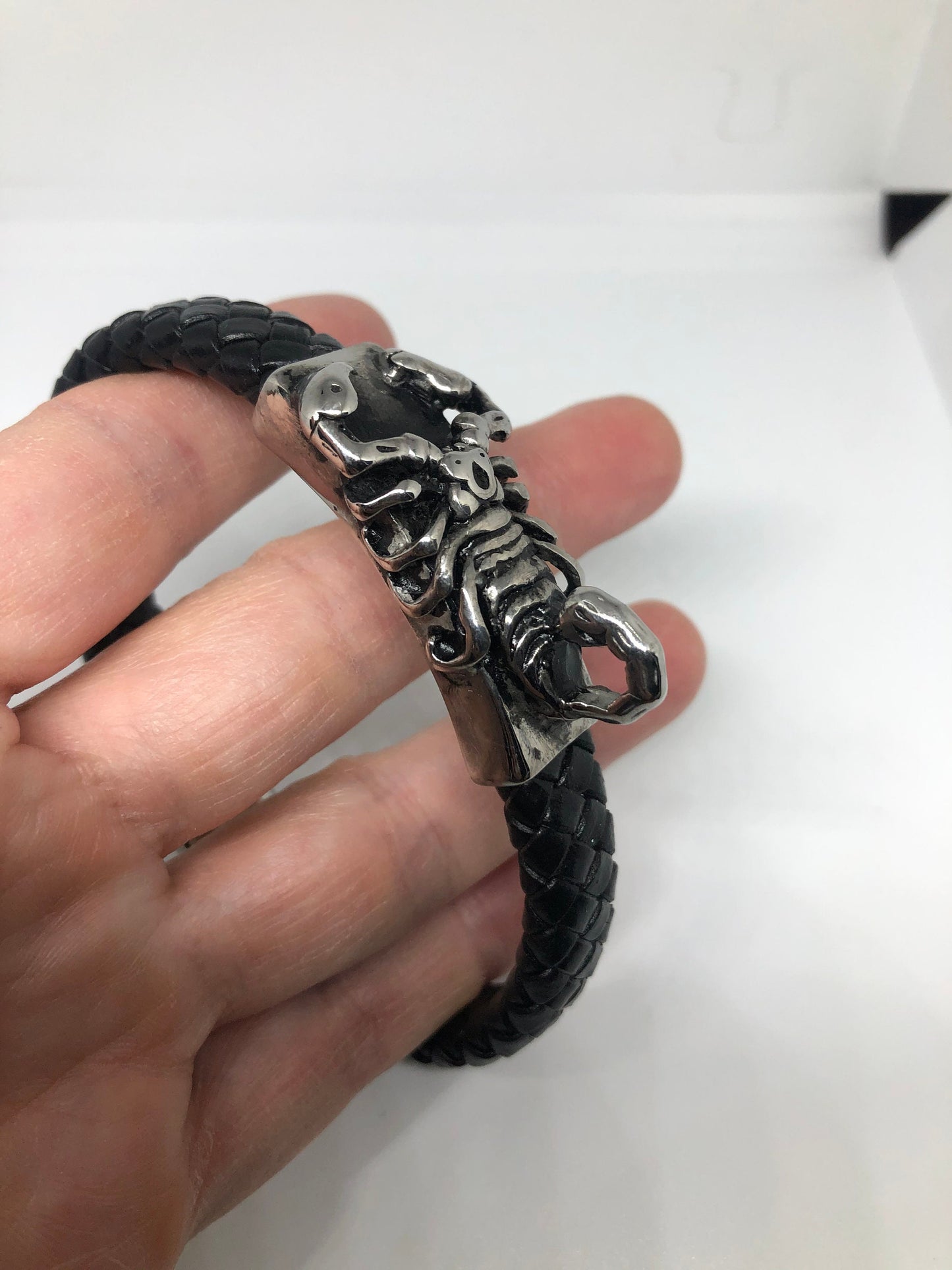 Vintage Style Scorpion Unisex Mens Bracelet