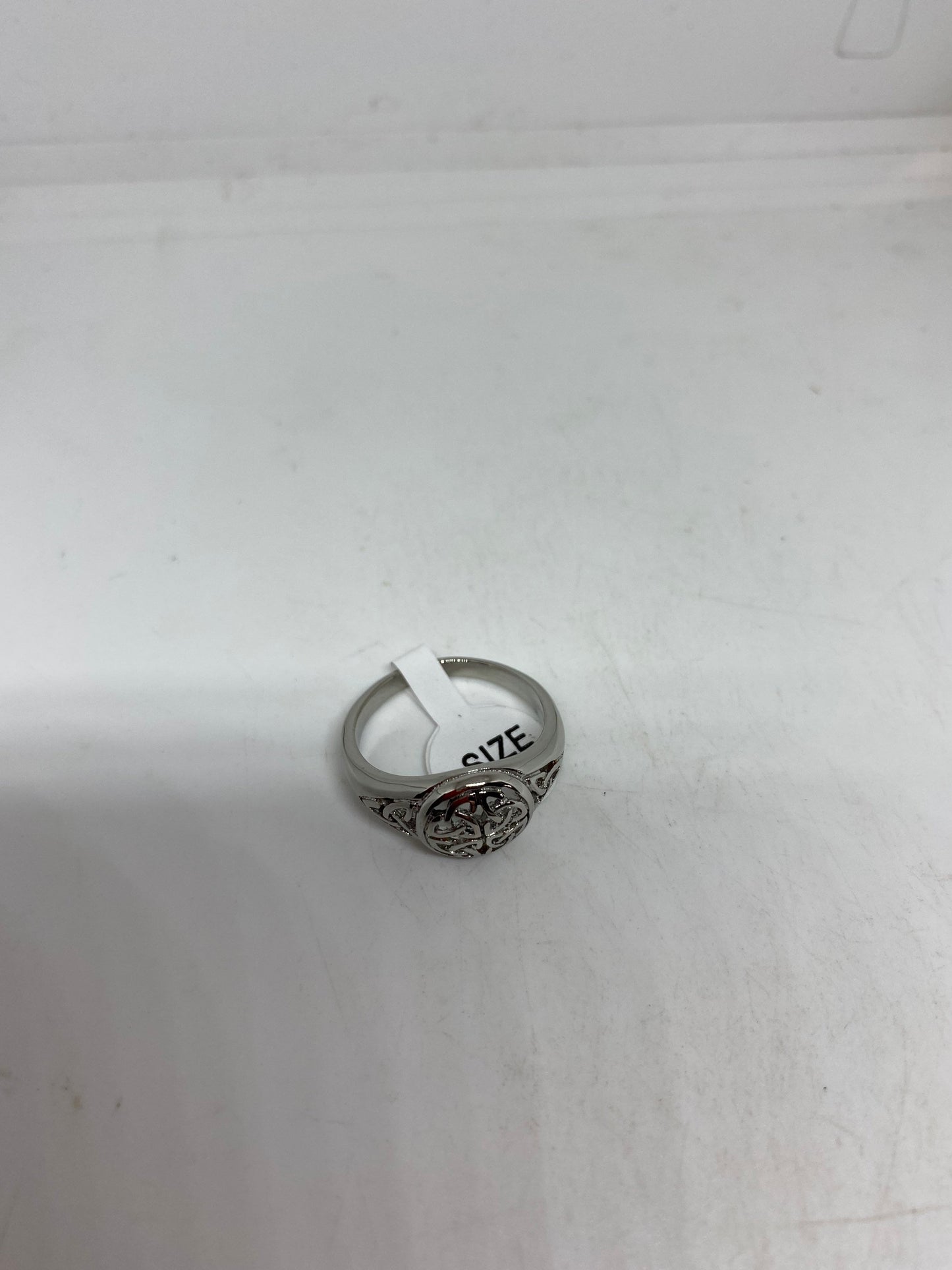 Vintage Celtic Knot stainless steel Band Ring