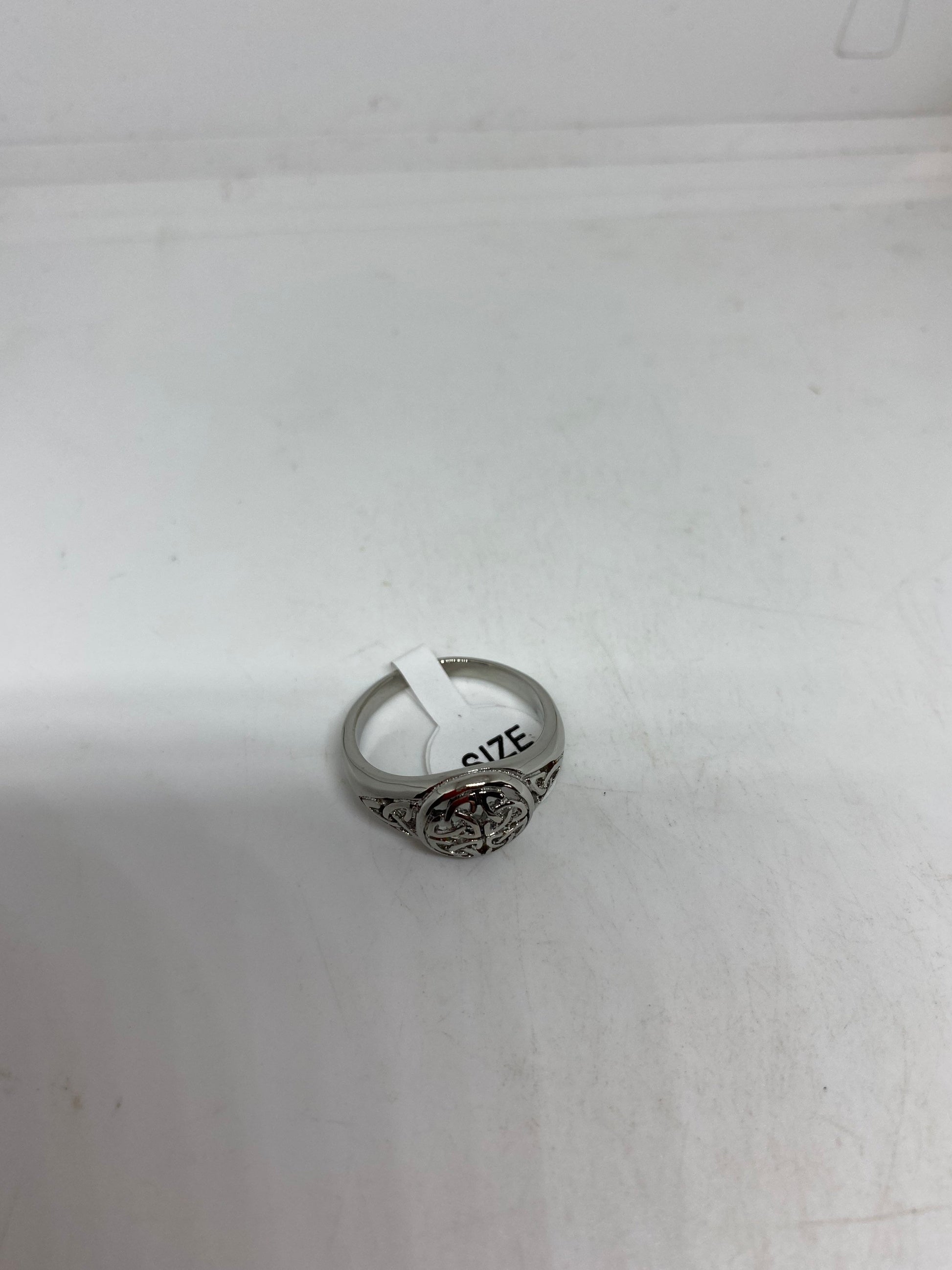 Vintage Celtic Knot stainless steel Band Ring