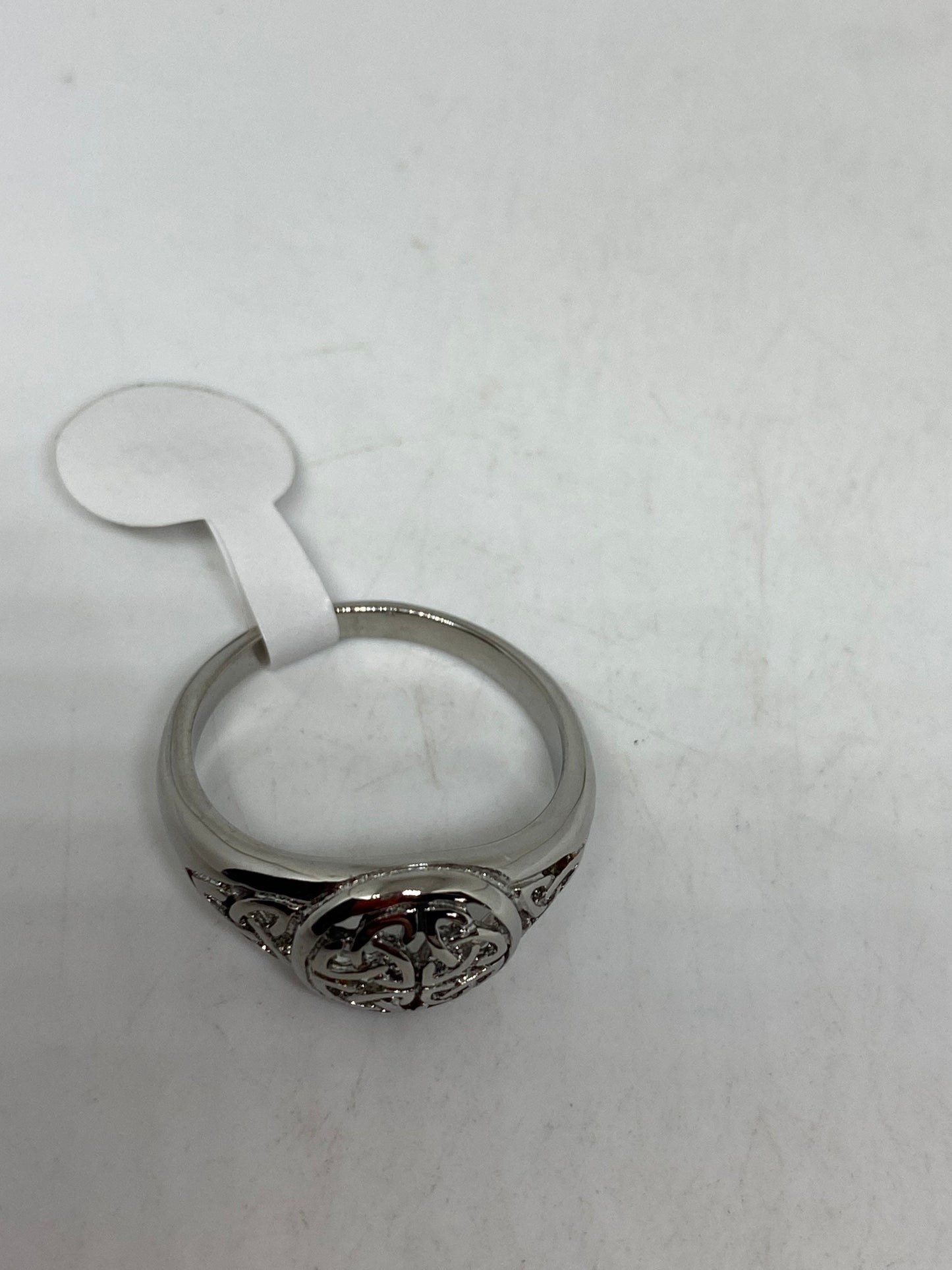 Vintage Celtic Knot stainless steel Band Ring