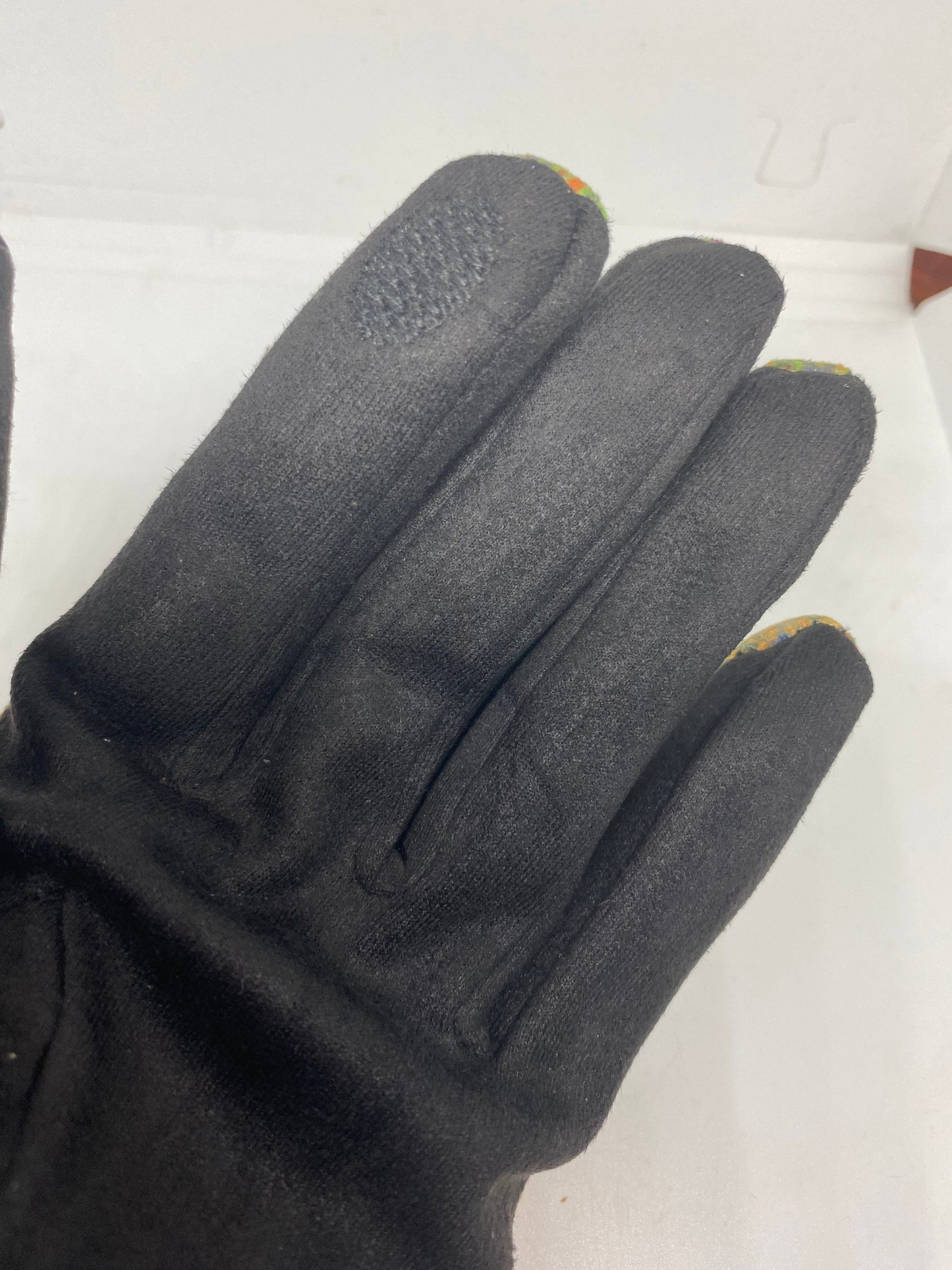 Vintage Style Impressionist Ultraseude Fleece Gloves