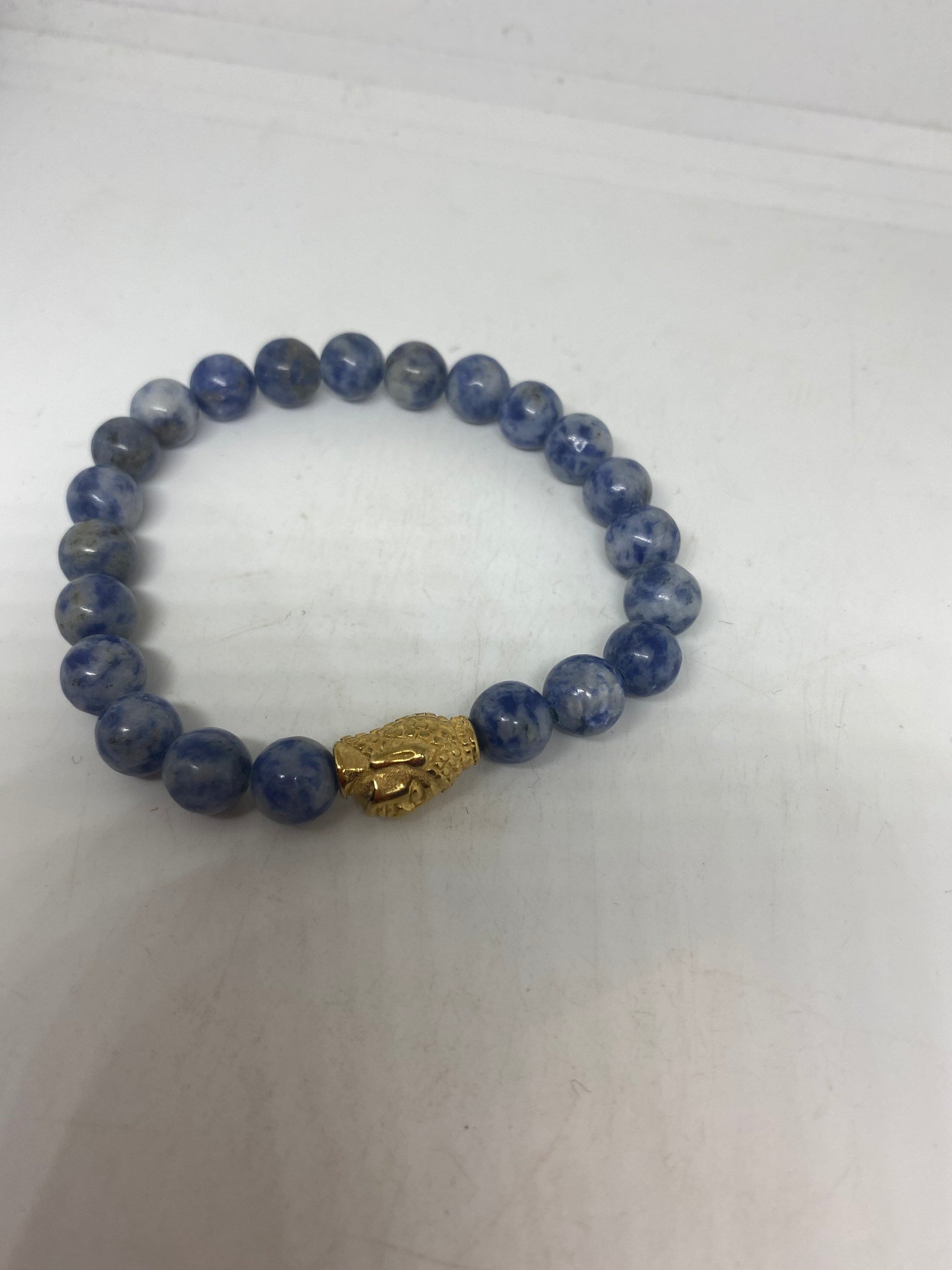 Vintage Style Unisex Mens Stretch Buddha Bracelet