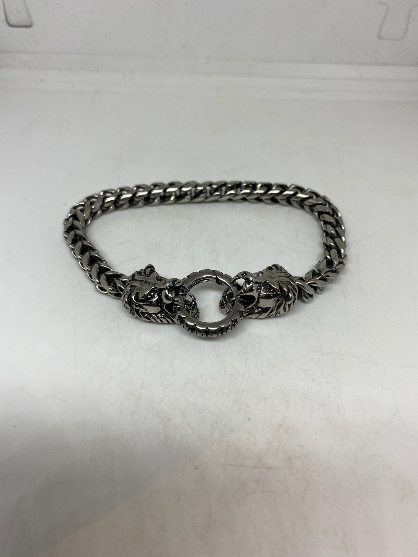 Vintage Style Lion Unisex Mens Bracelet