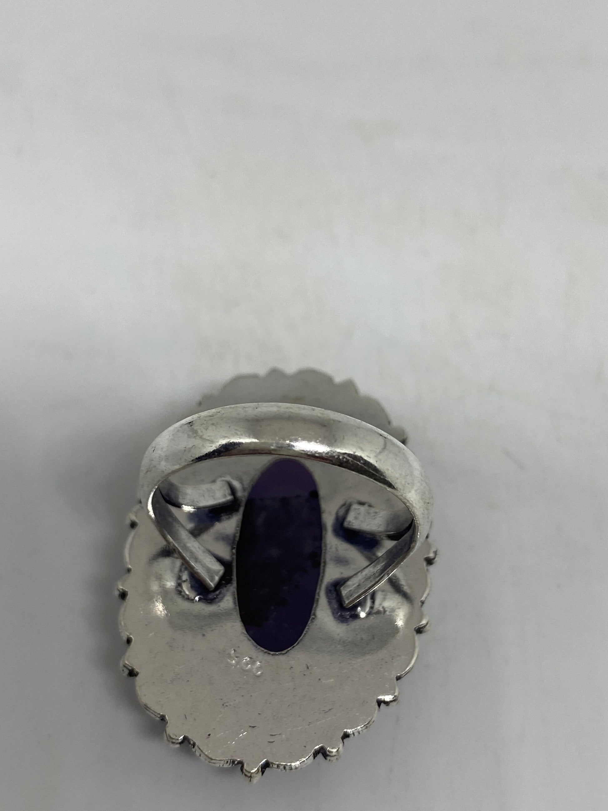 Vintage Genuine Amethyst Ring Size 8