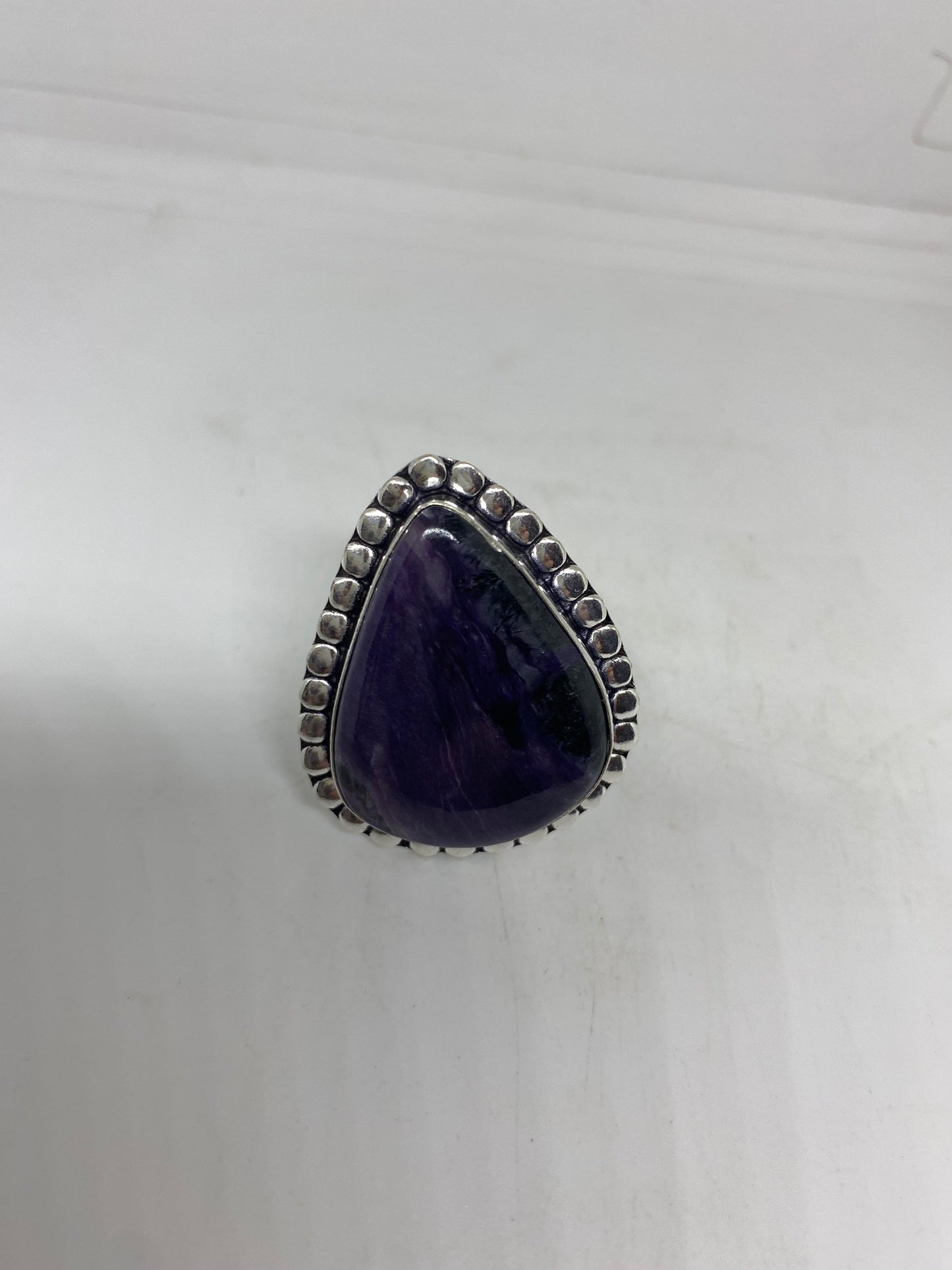 Vintage Genuine Amethyst Ring Size 10