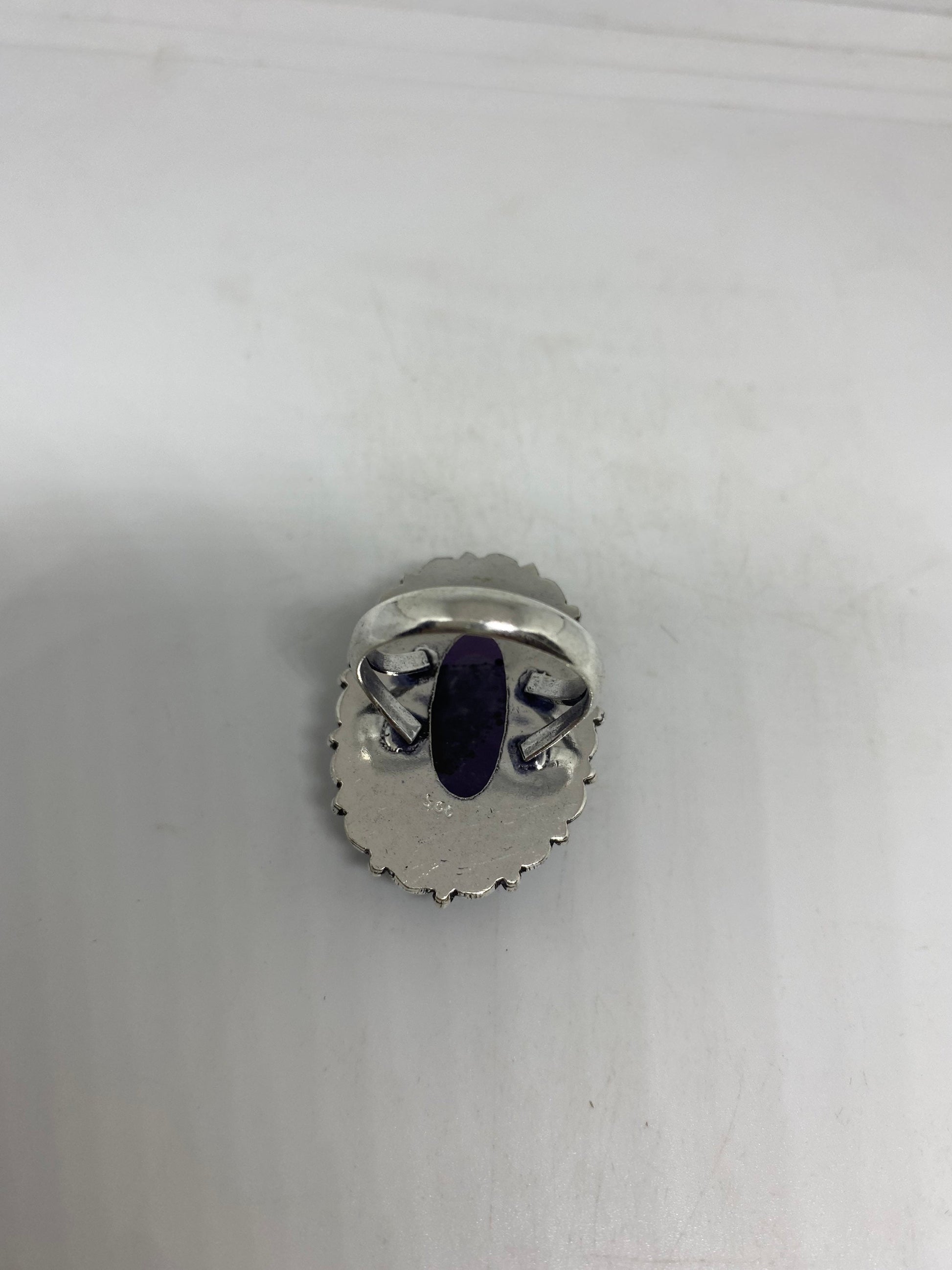 Vintage Genuine Amethyst Ring Size 8