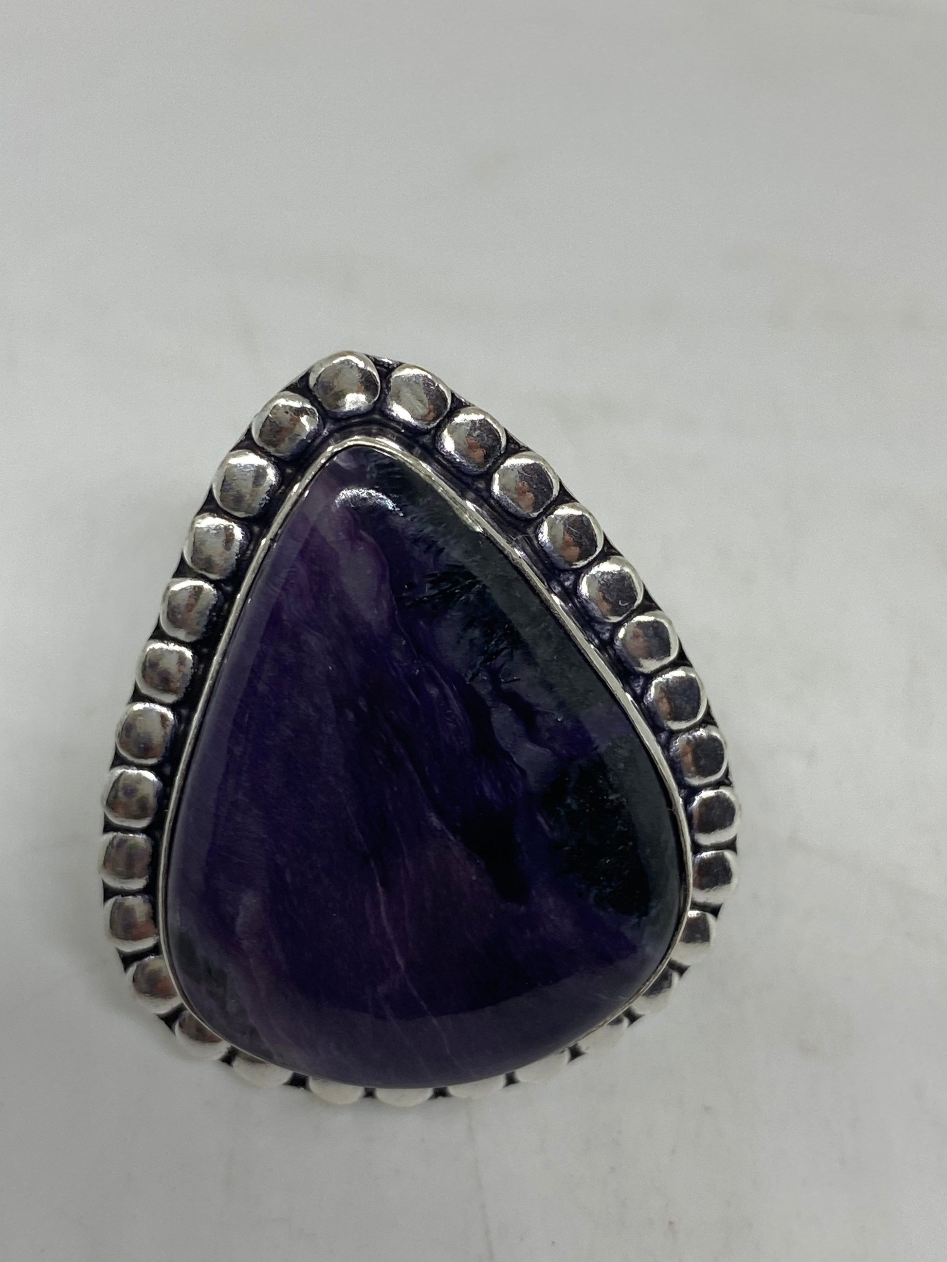 Vintage Genuine Amethyst Ring Size 10