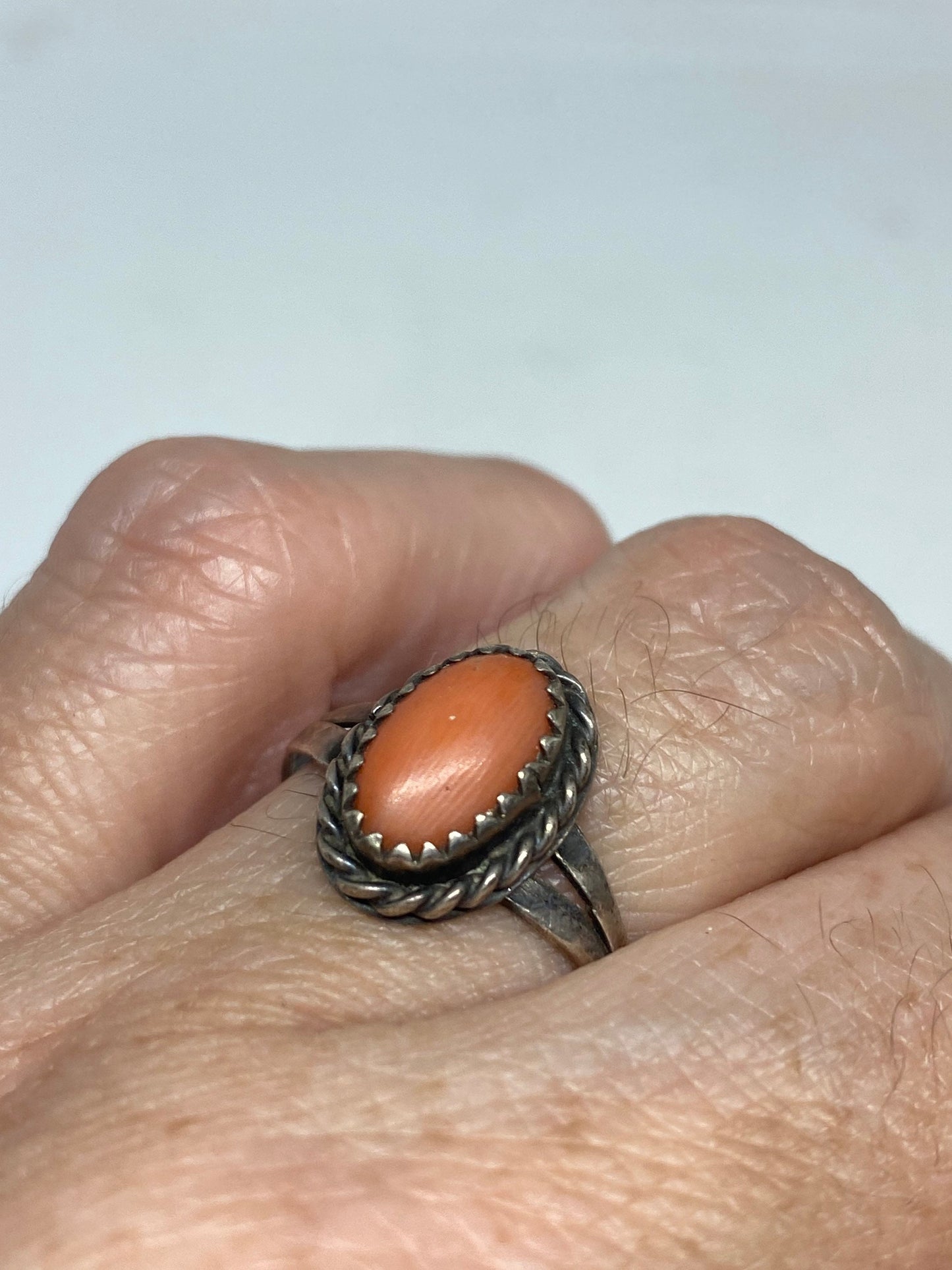 Vintage Rose 925 Sterling Silver Ring