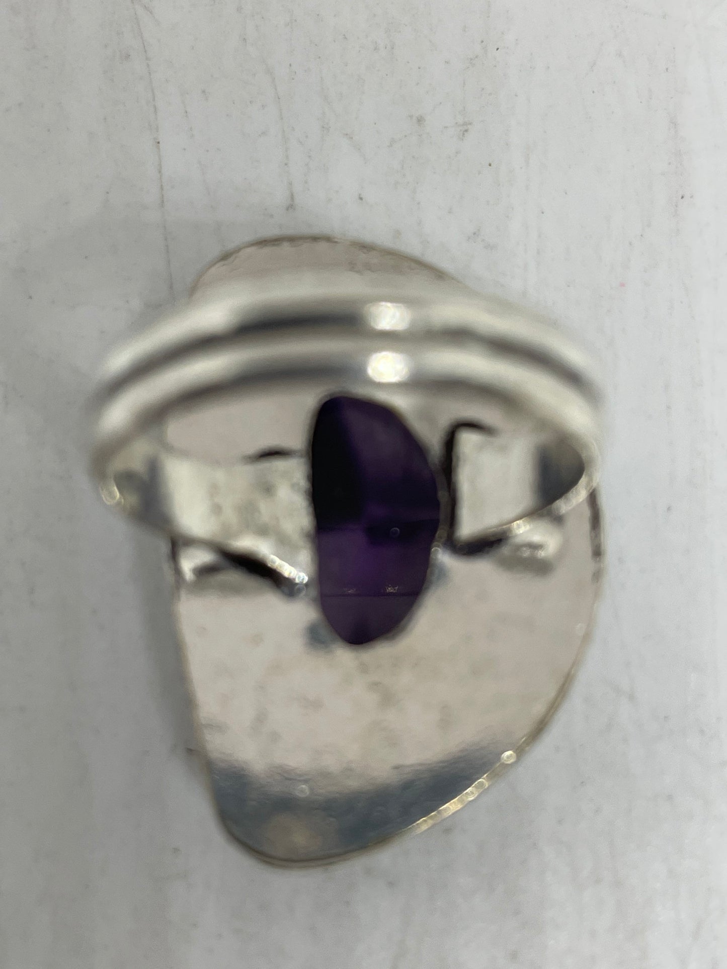 Vintage Purple Genuine Amethyst Ring