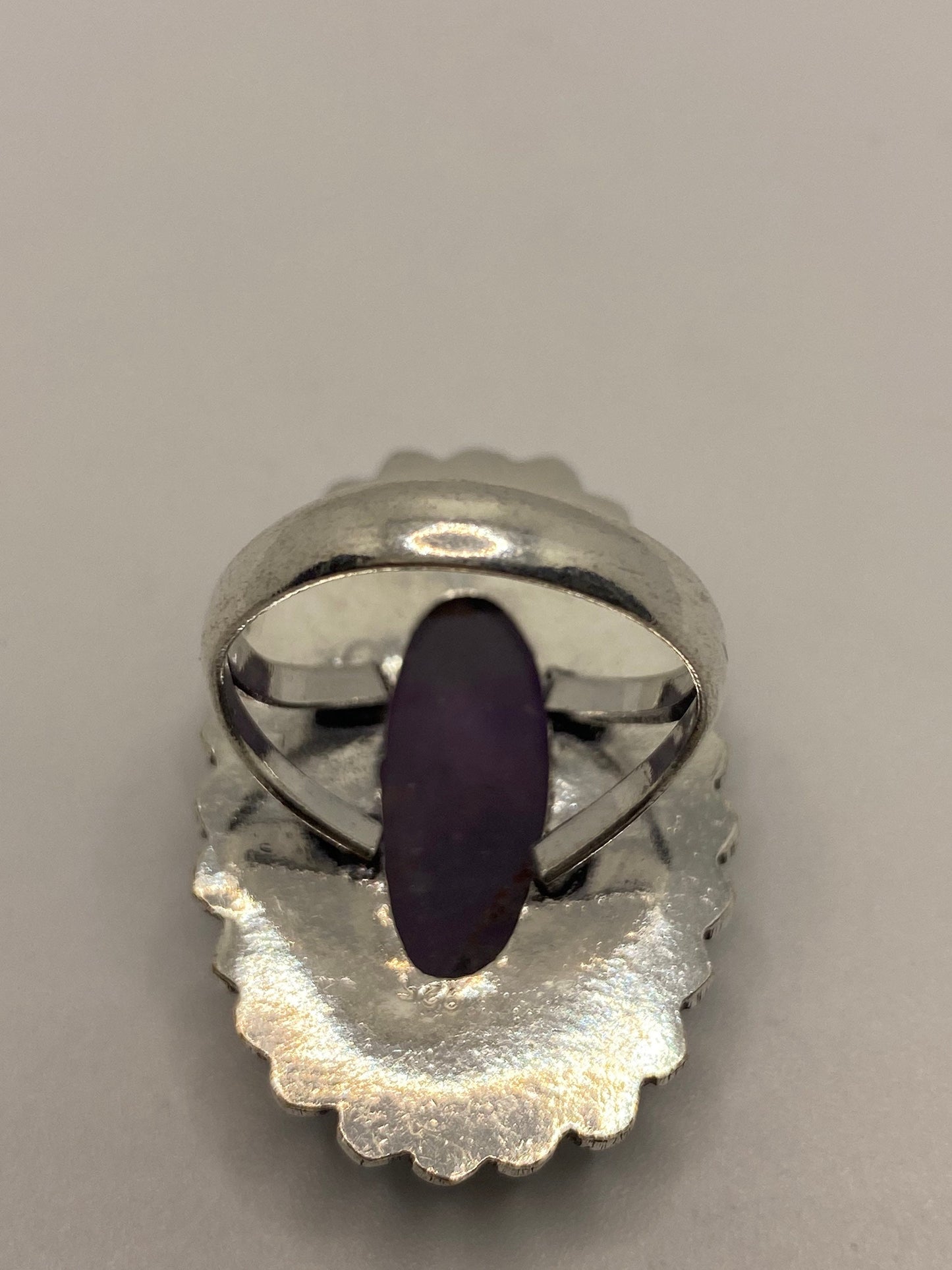 Vintage Purple Genuine Amethyst Ring