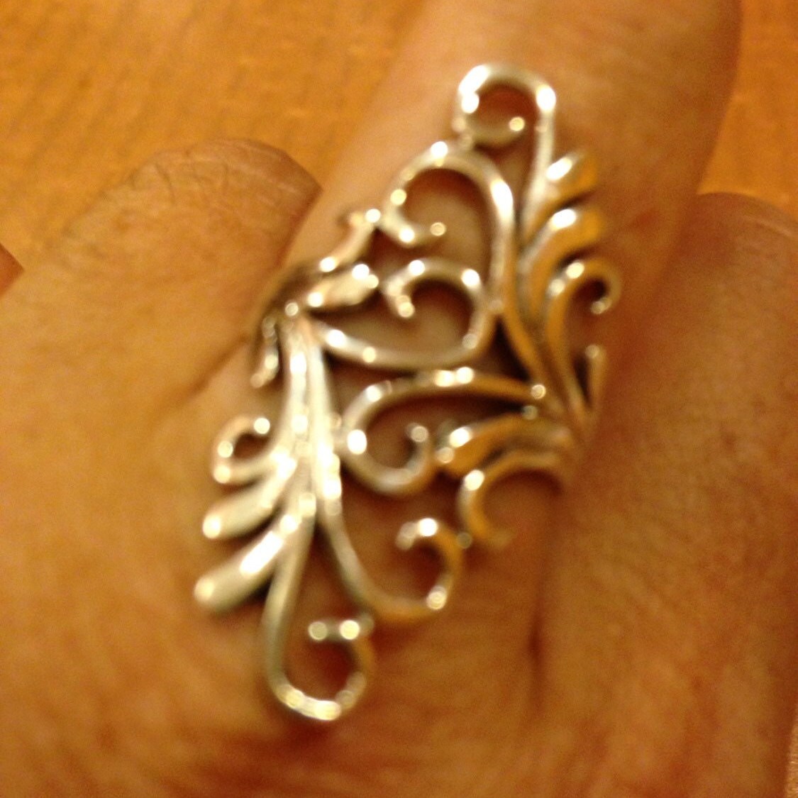 Vintage SterlingSilver Spoon Ring