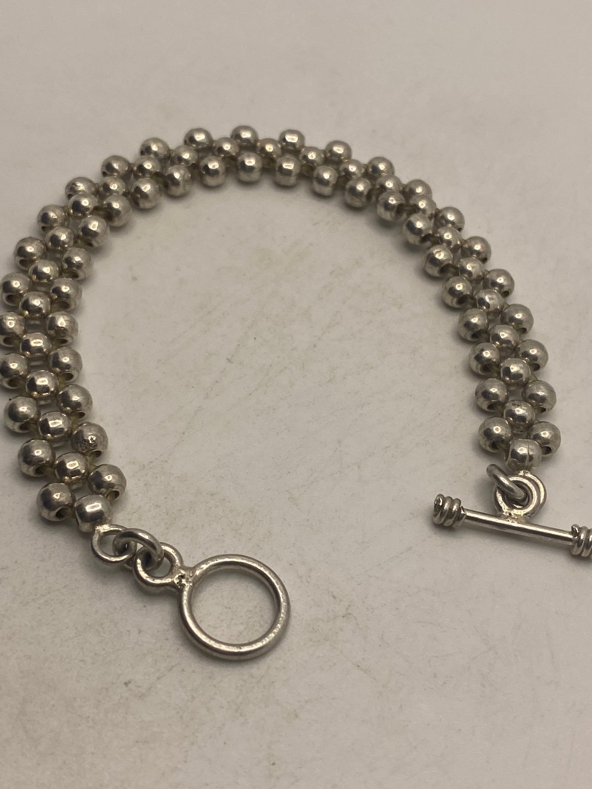 Vintage 925 Sterling Silver Chain Link Bracelet