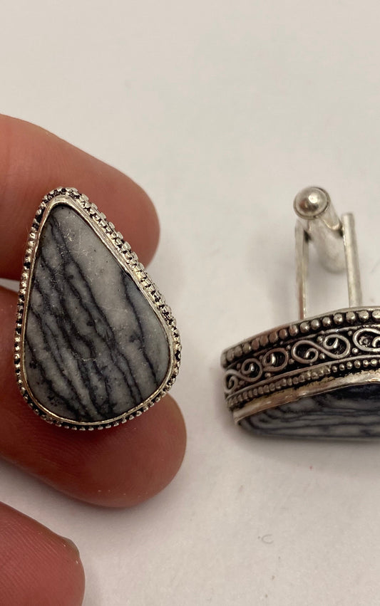 Vintage Sardonyx Cuff Links