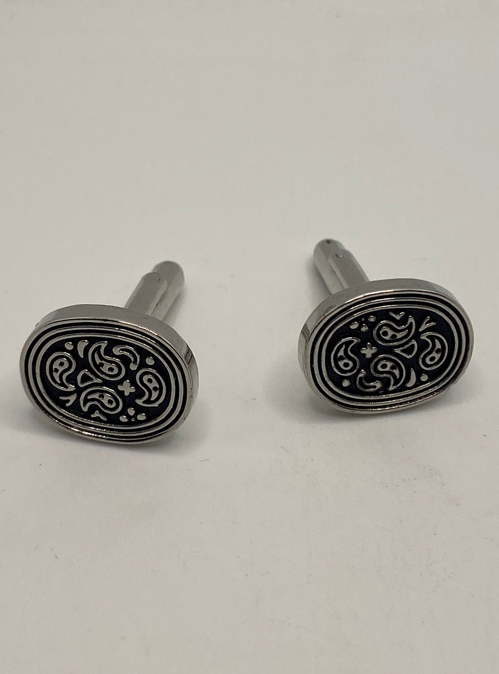 Vintage Cuff Links 925 Sterling Silver