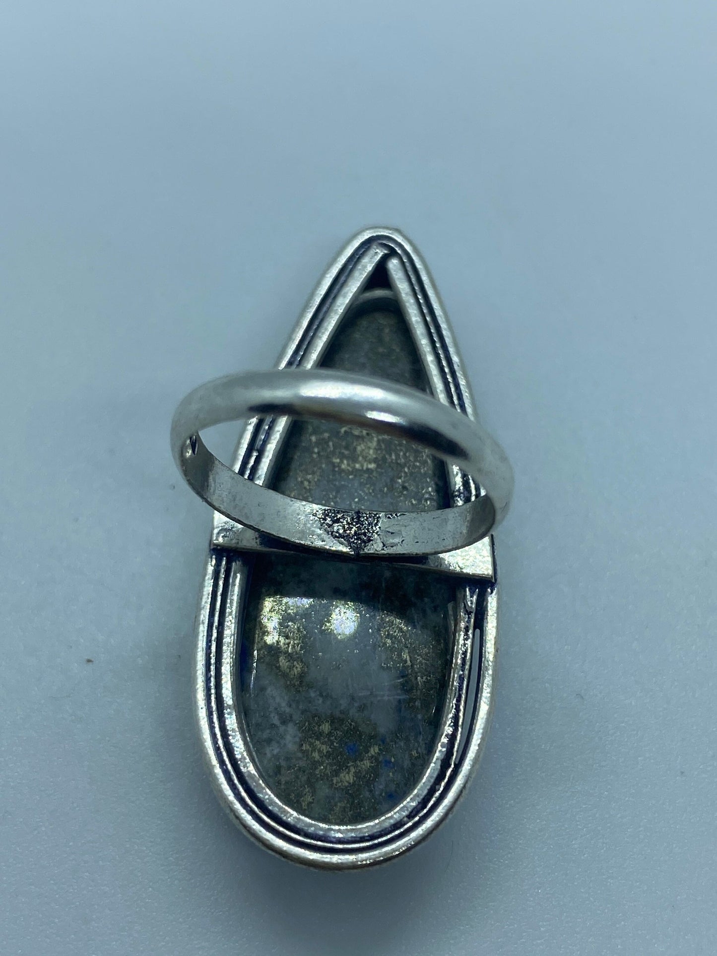 Vintage Blue Genuine Lapis Lazuli Ring Size 7