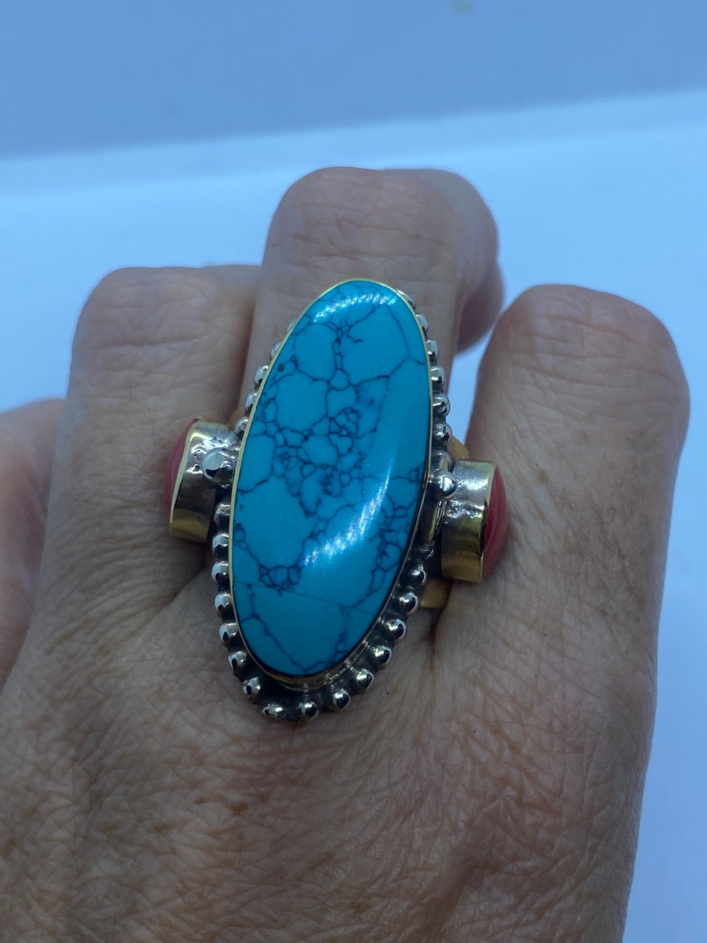 Vintage Poison Pillbox Ring Adjustable Bronze