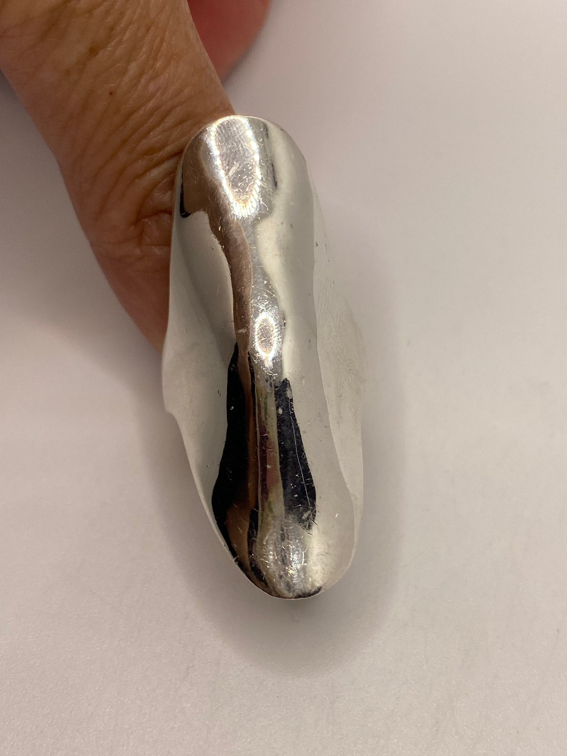 Vintage 925 Sterling Silver Knuckle Ring